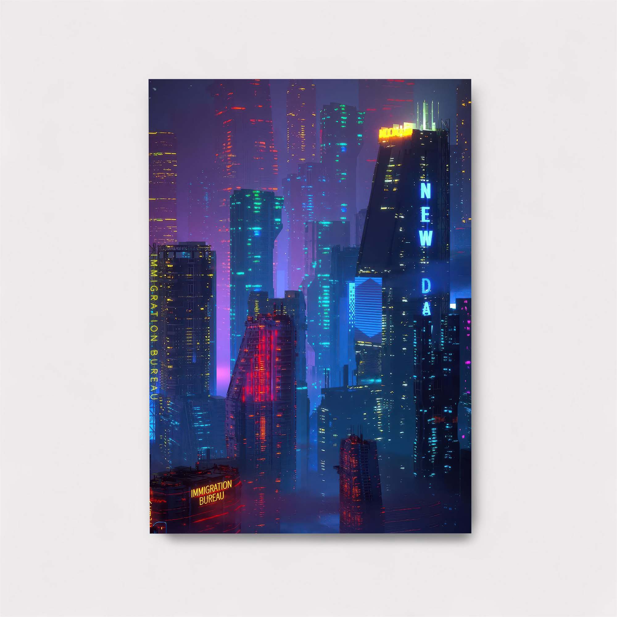 Neon Reverie Safe Wall Magnetic / M