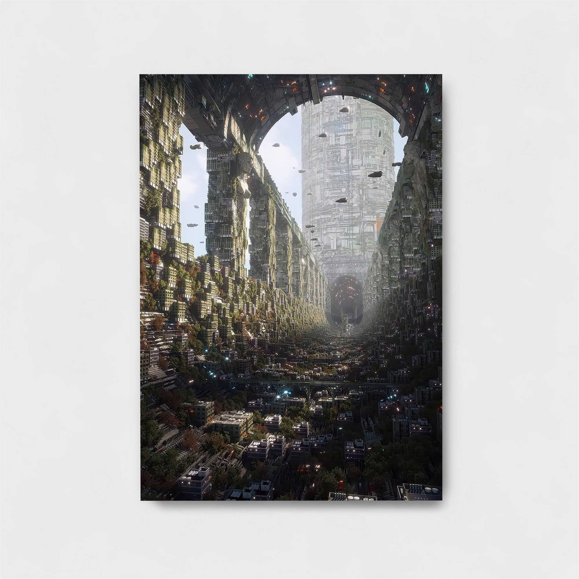 Futuristic Labyrinth Safe Wall Magnetic / M