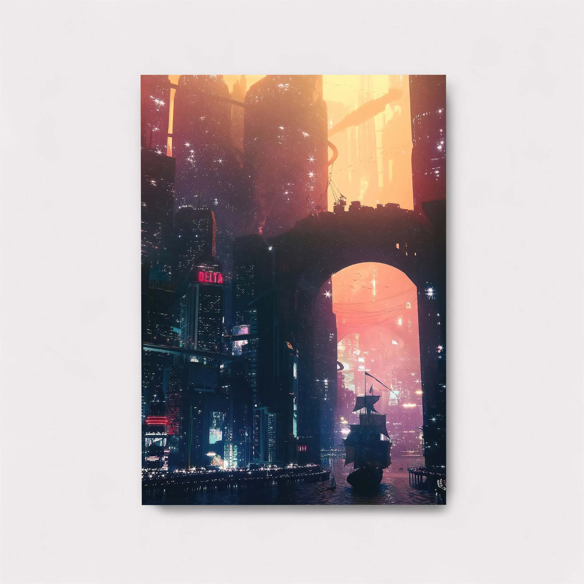 Neon Voyage Safe Wall Magnetic / M