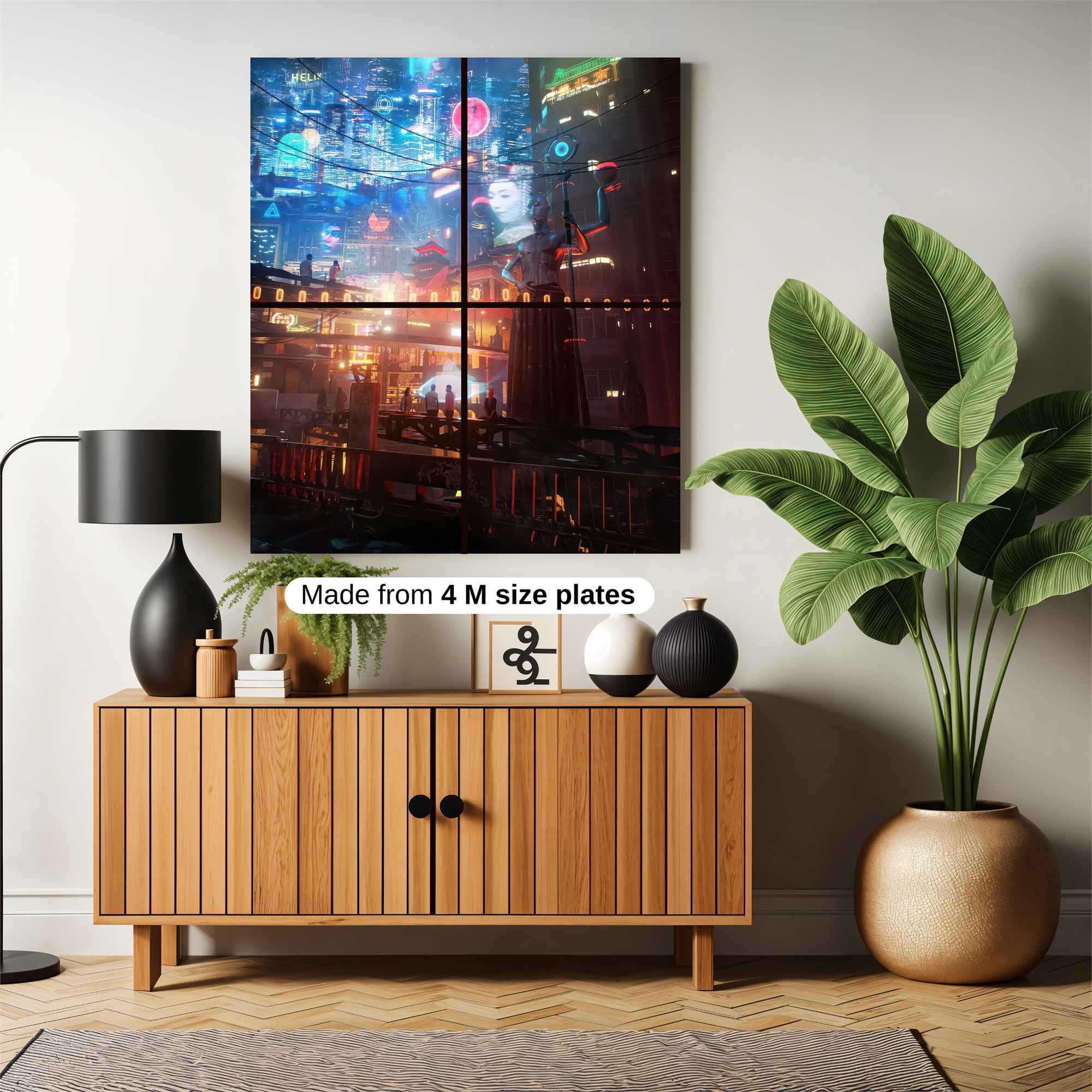 Neon Dreams Safe Wall Magnetic / M