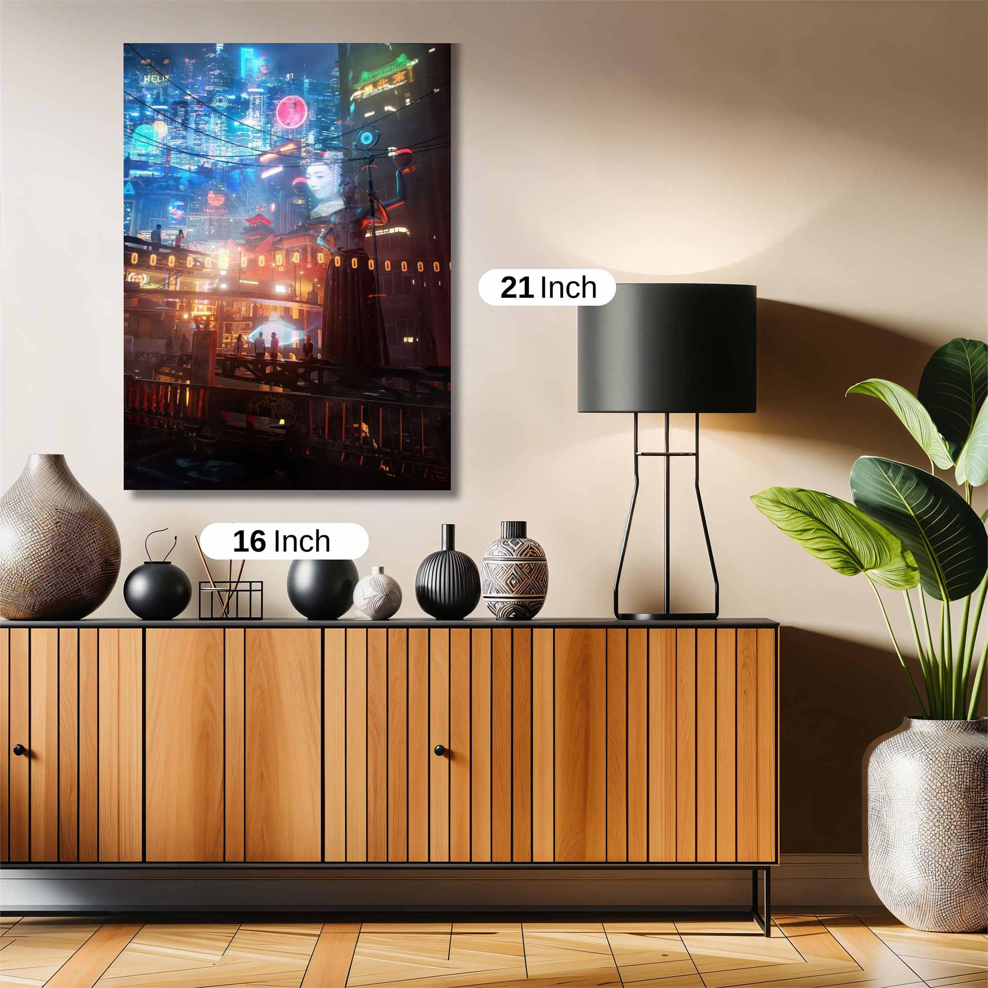 Neon Dreams Safe Wall Magnetic / M