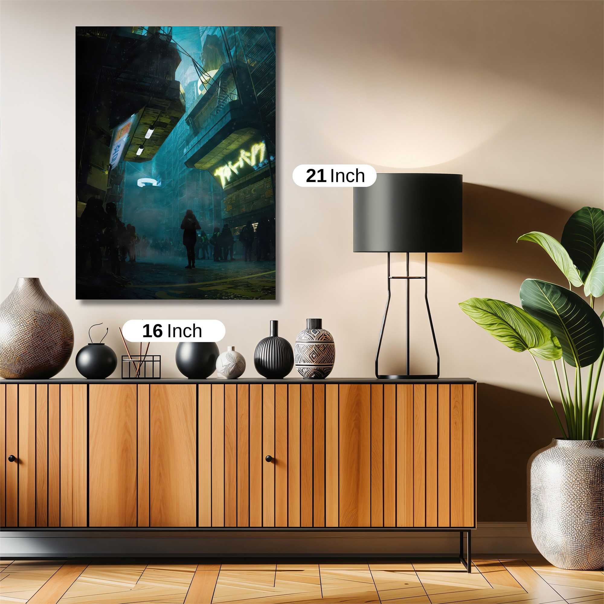 Futuristic Euphoria Safe Wall Magnetic / M