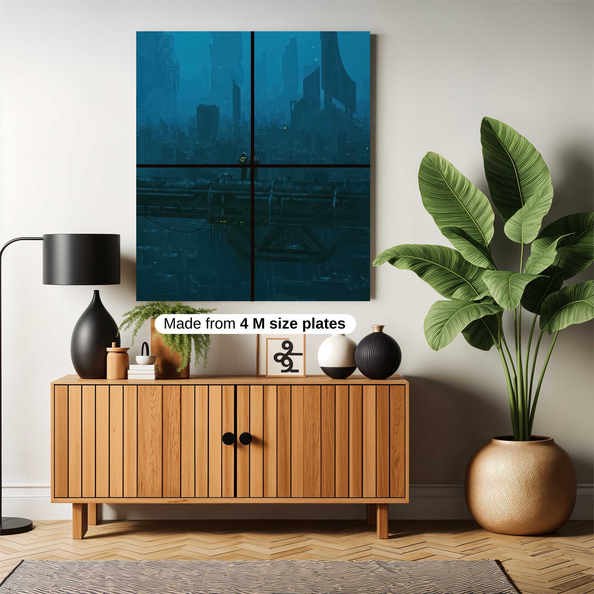 Futuristic Reverie Safe Wall Magnetic / M