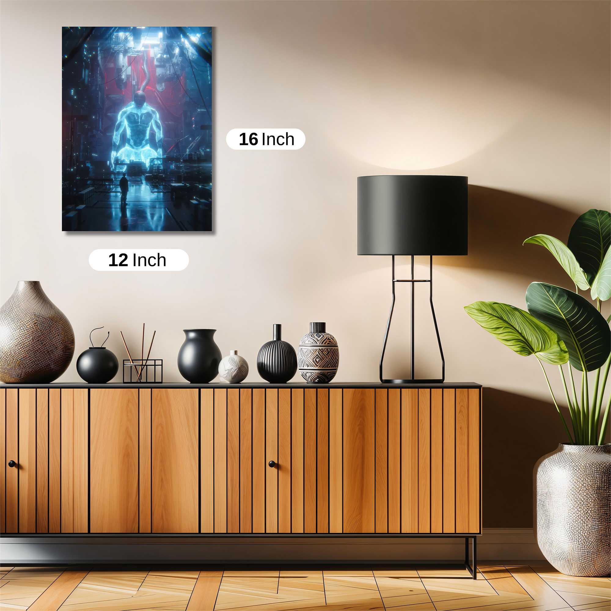 Holographic Enigma Safe Wall Magnetic / M