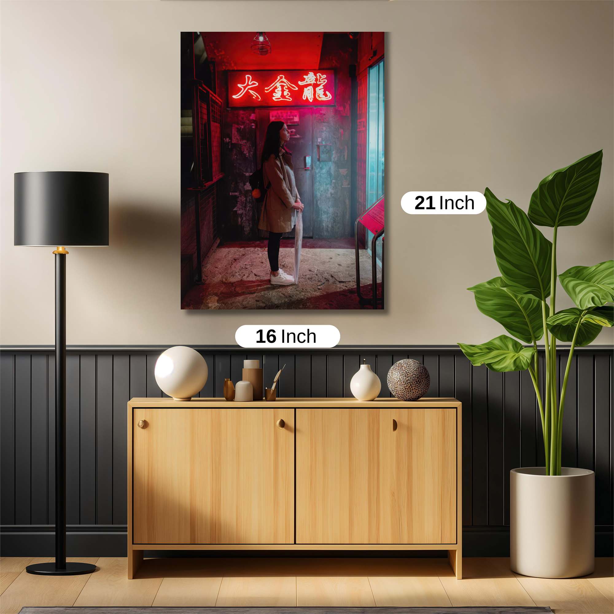 Neon Reverie Safe Wall Magnetic / M