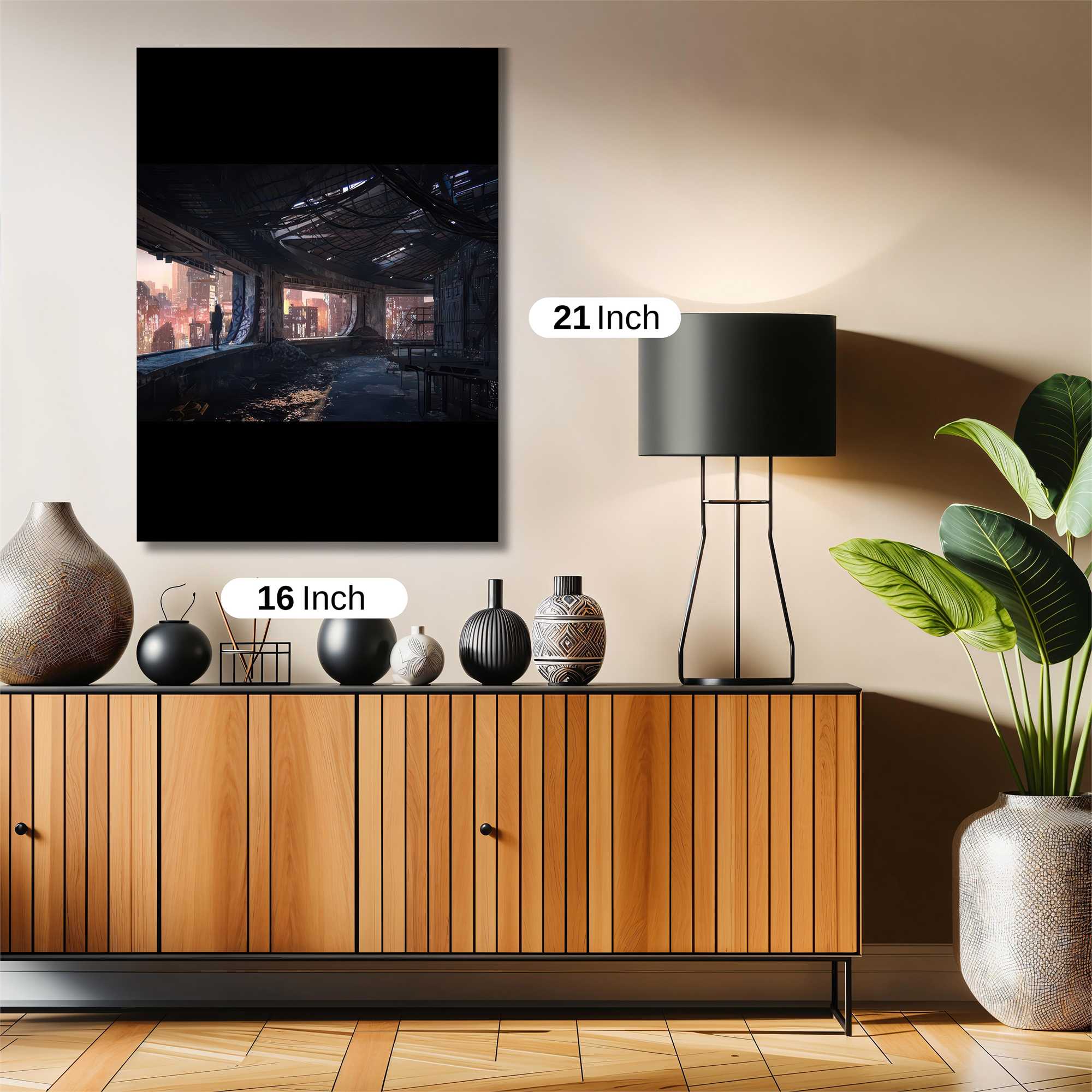 Urban Desolation Safe Wall Magnetic / M