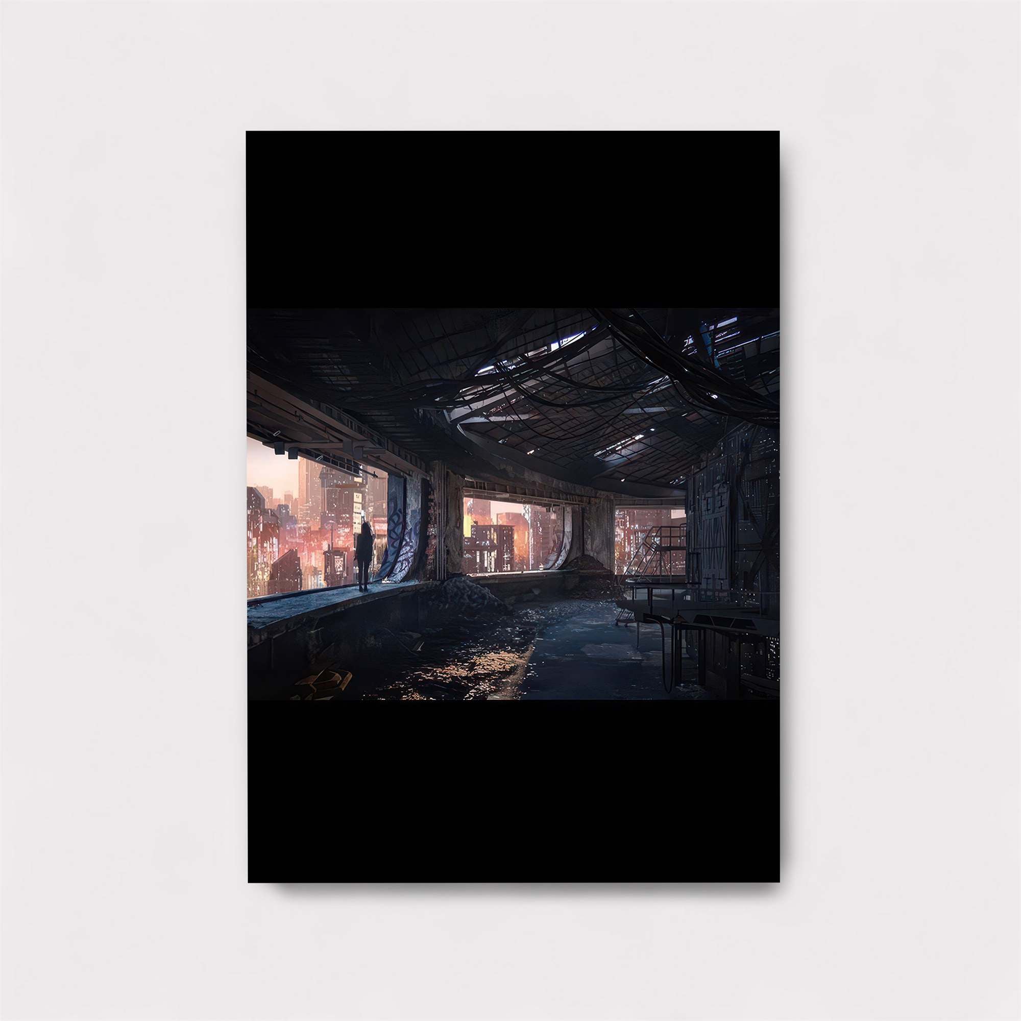 Urban Desolation Safe Wall Magnetic / M