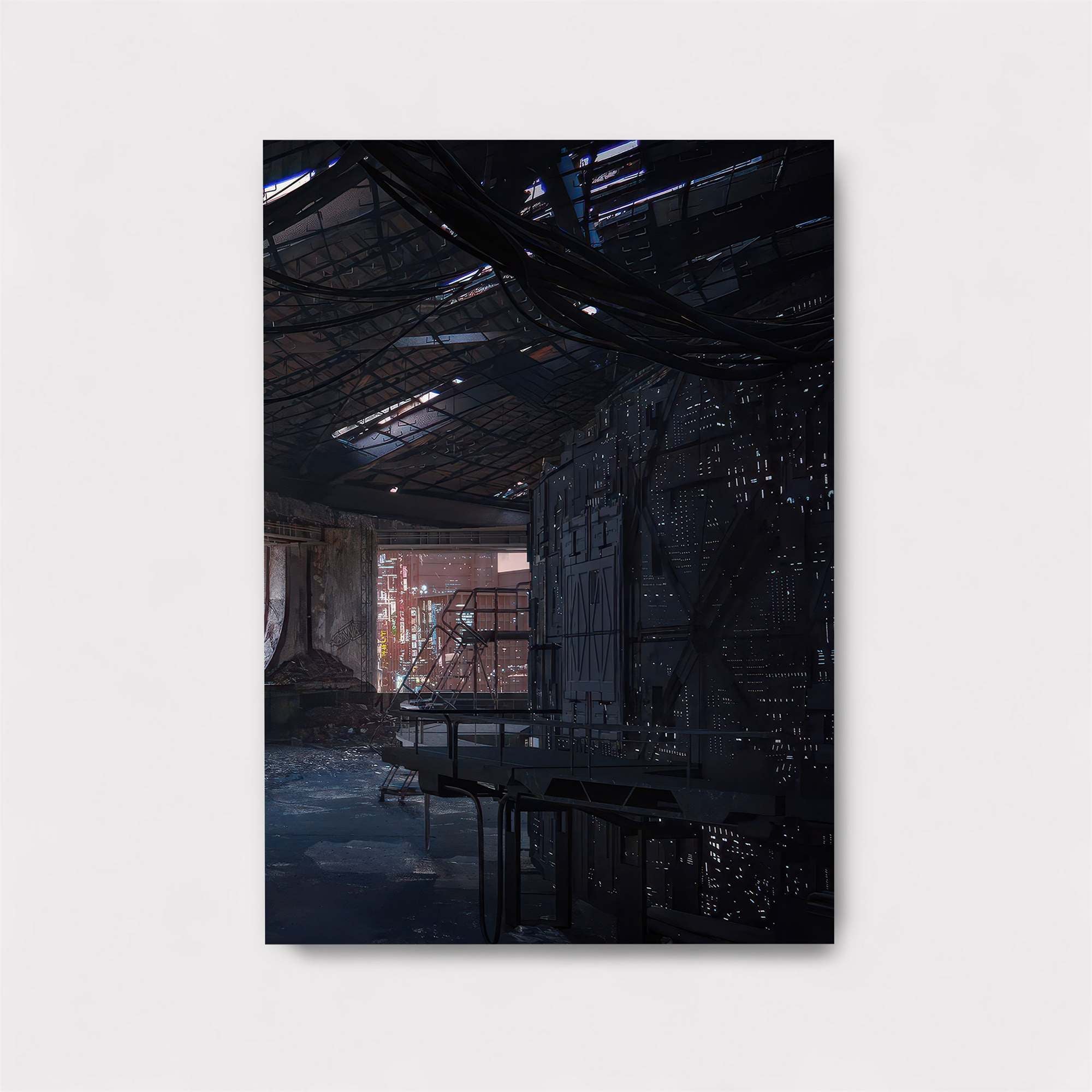 Abandoned Serenity Safe Wall Magnetic / M