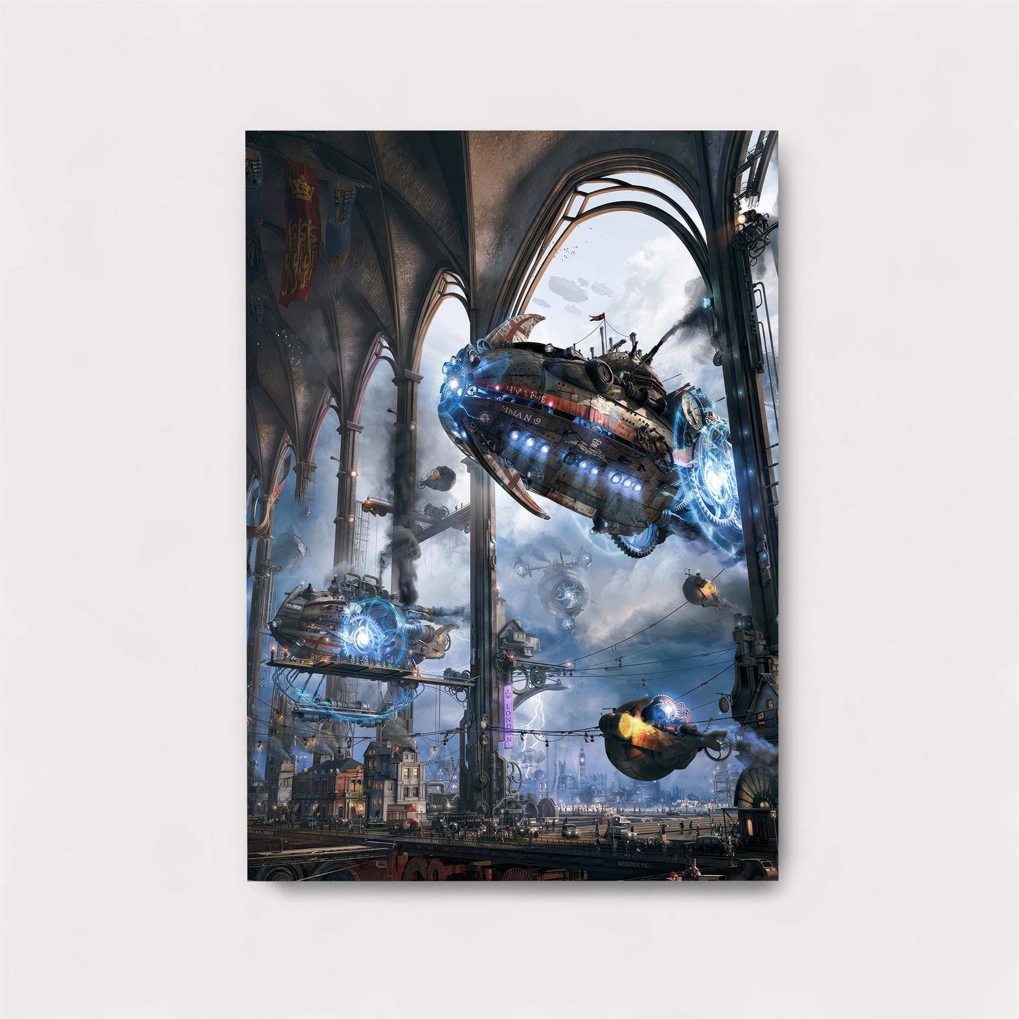 Skyward Majesty Safe Wall Magnetic / M