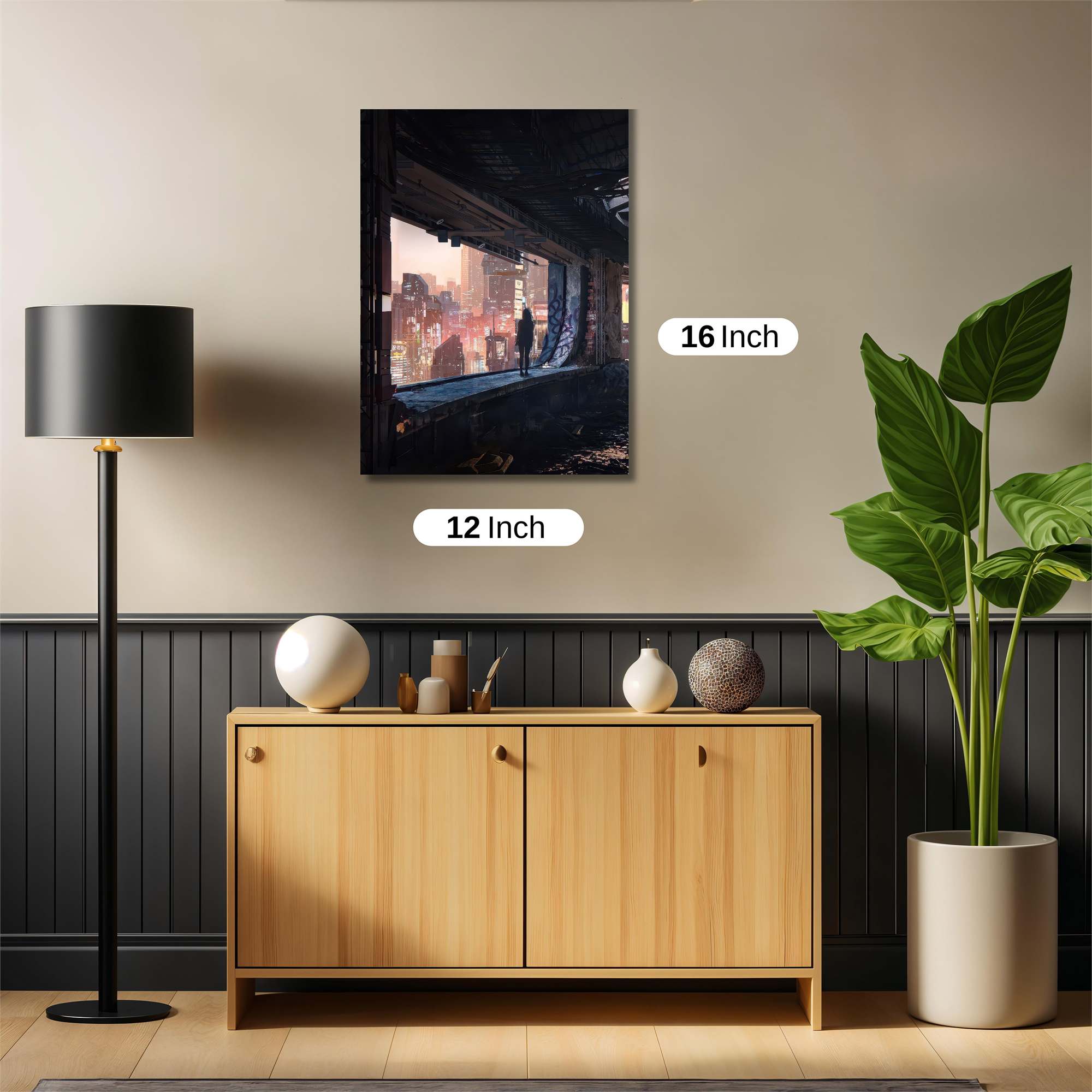 Urban Reverie Safe Wall Magnetic / M