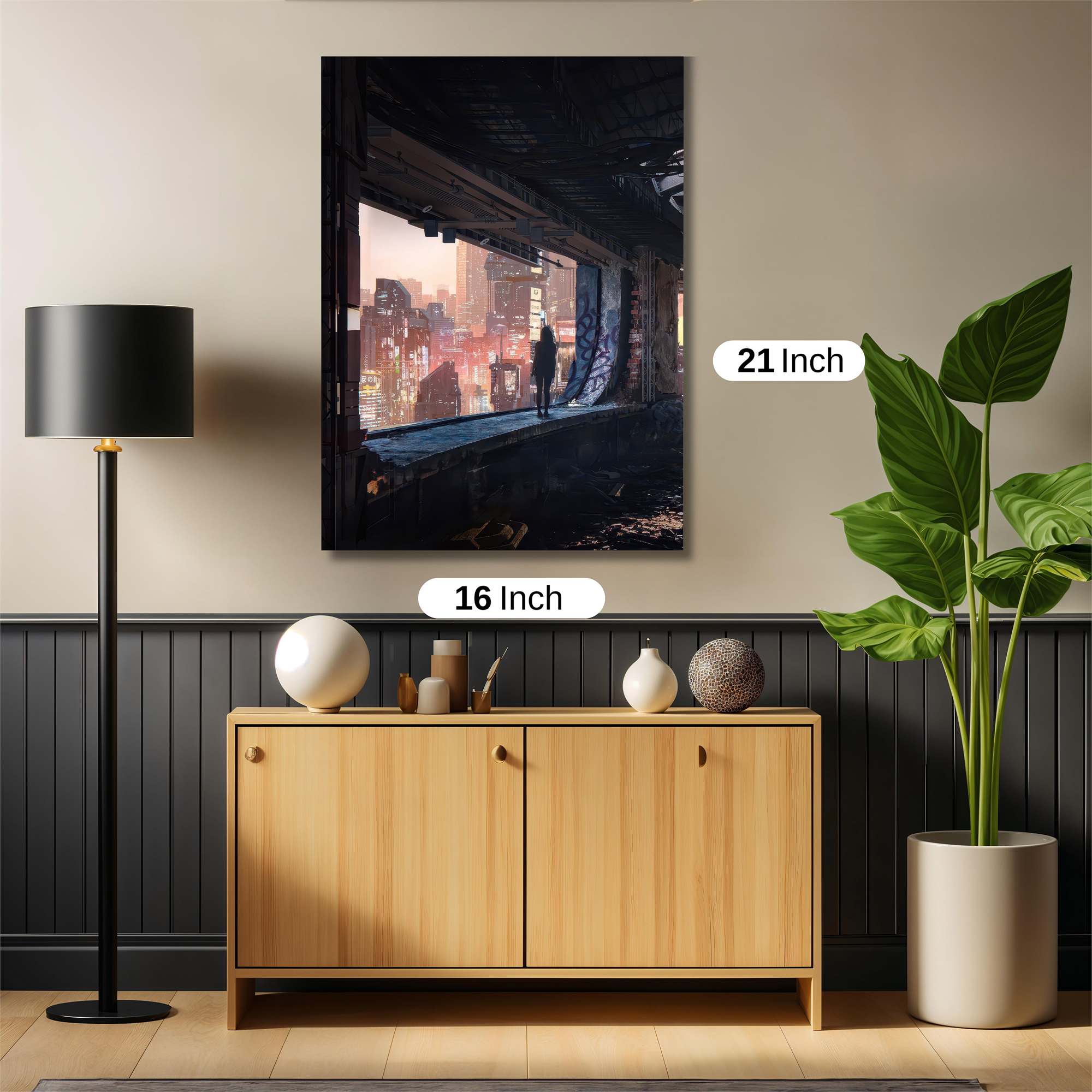 Urban Reverie Safe Wall Magnetic / M