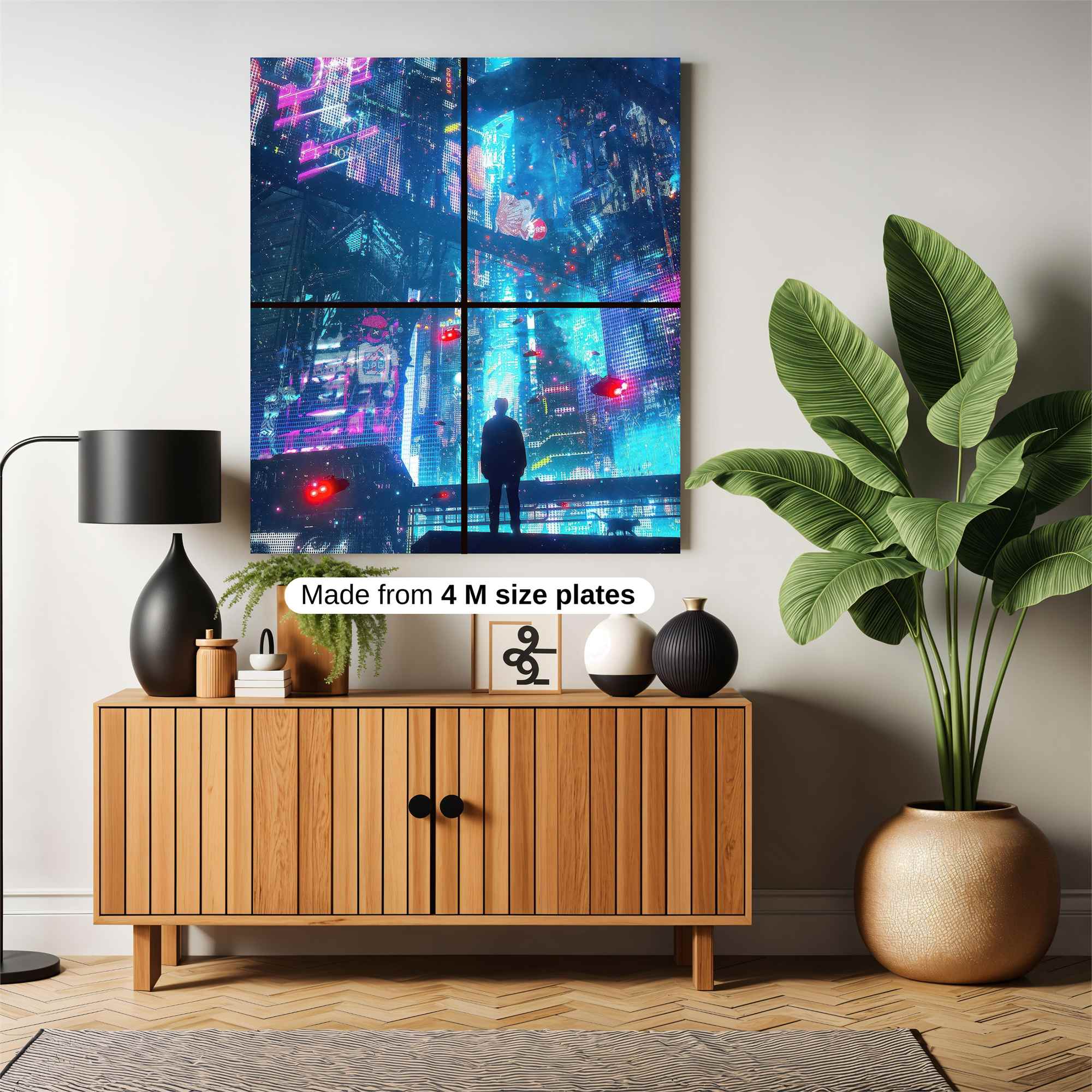 Neon Dreams Safe Wall Magnetic / M