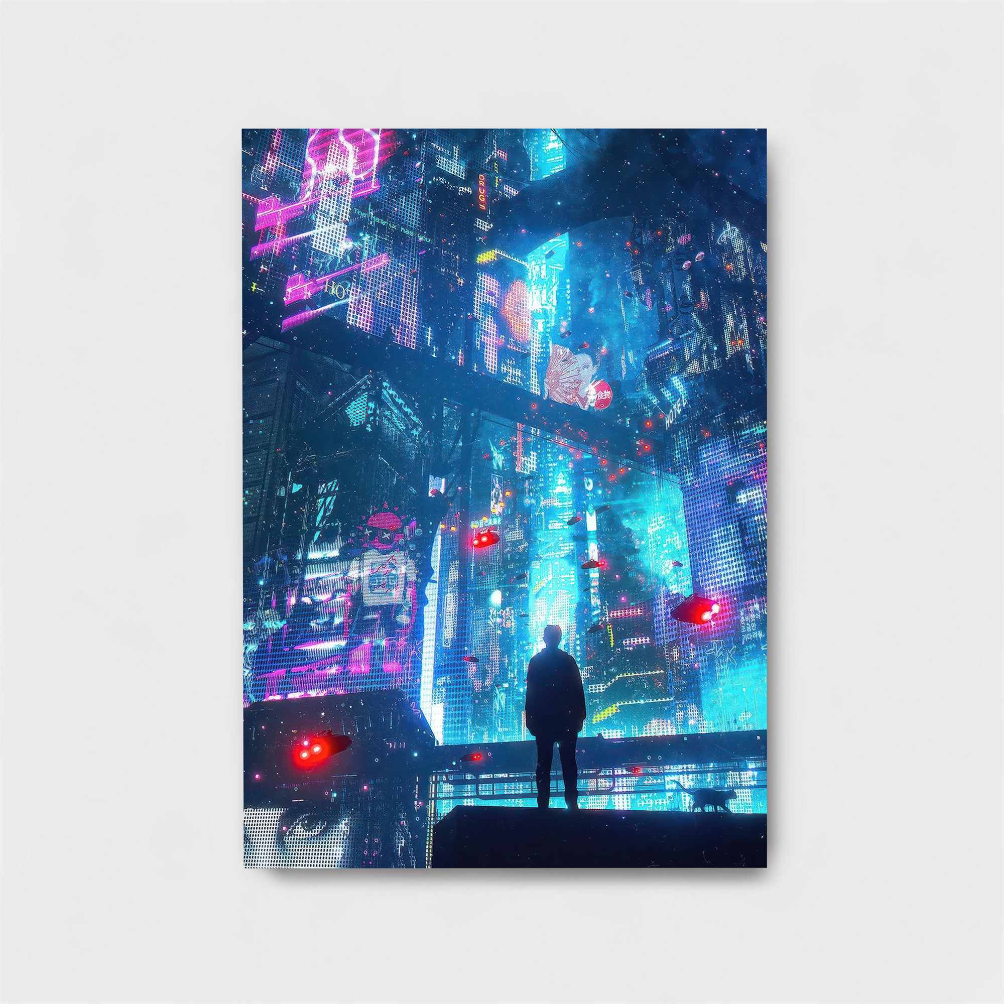 Neon Dreams Safe Wall Magnetic / M