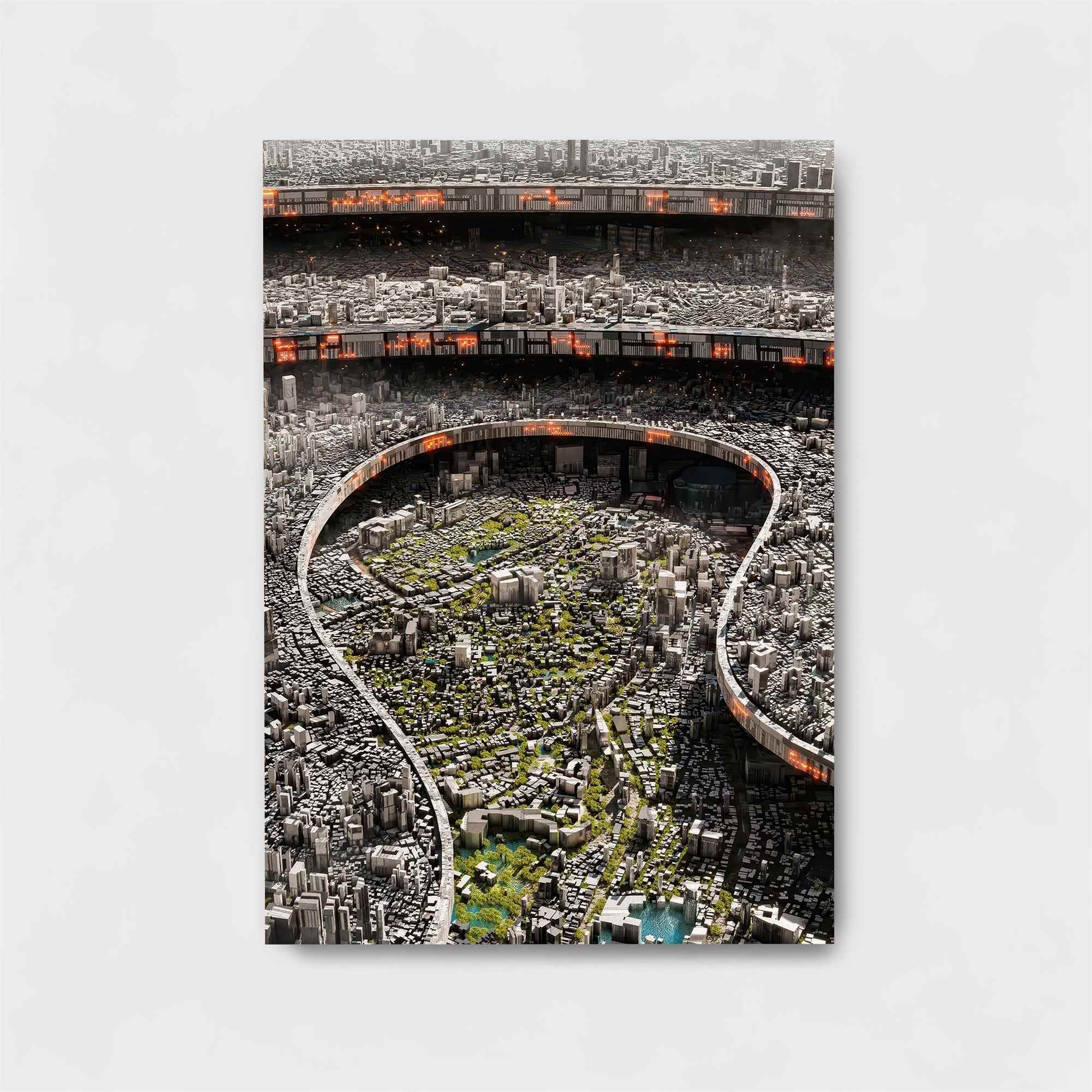 Circular Enigma Safe Wall Magnetic / M