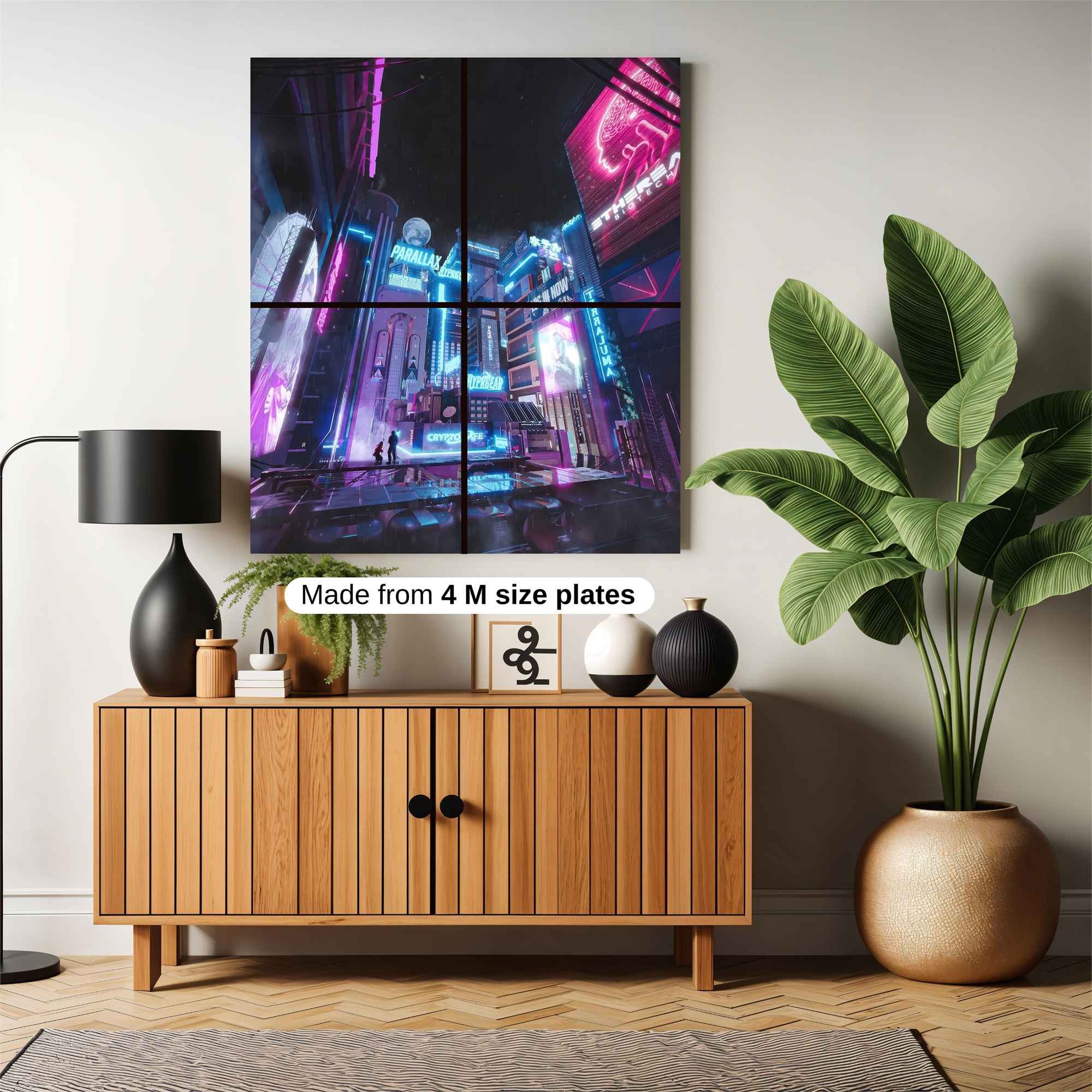 Neon Dreams Safe Wall Magnetic / M