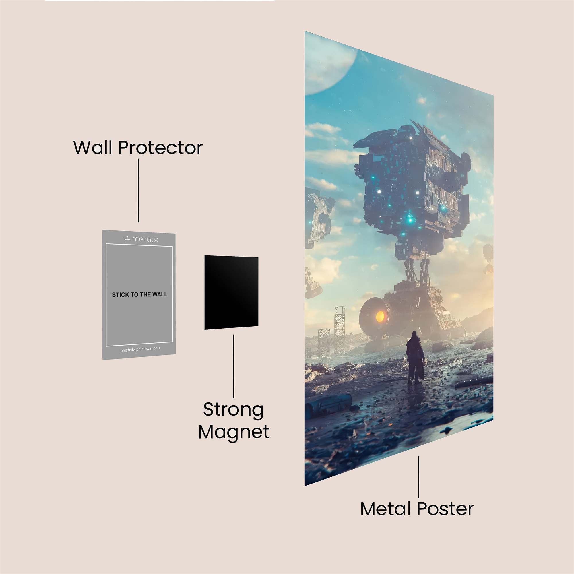 Colossal Ascension Safe Wall Magnetic / M