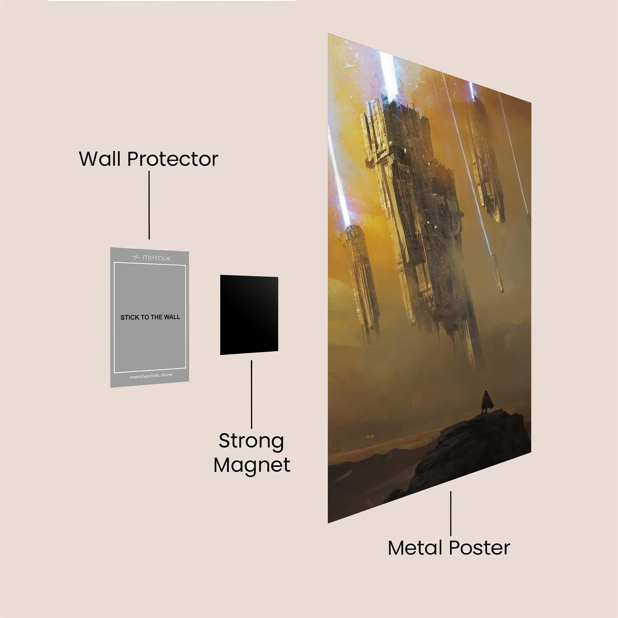 Celestial Descent Safe Wall Magnetic / M