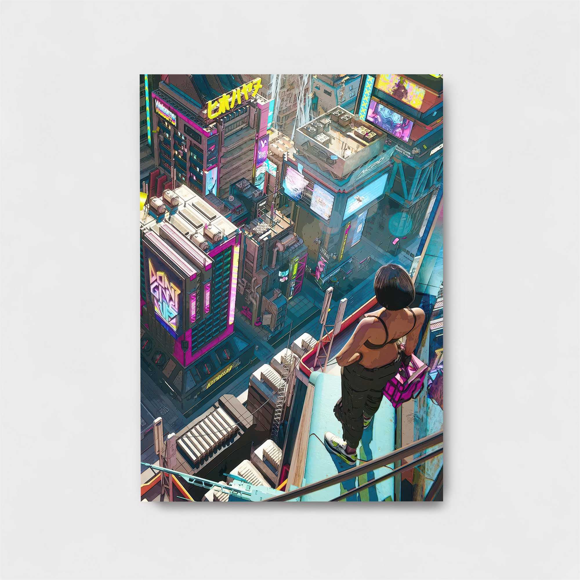 Cyber Skyline Safe Wall Magnetic / M