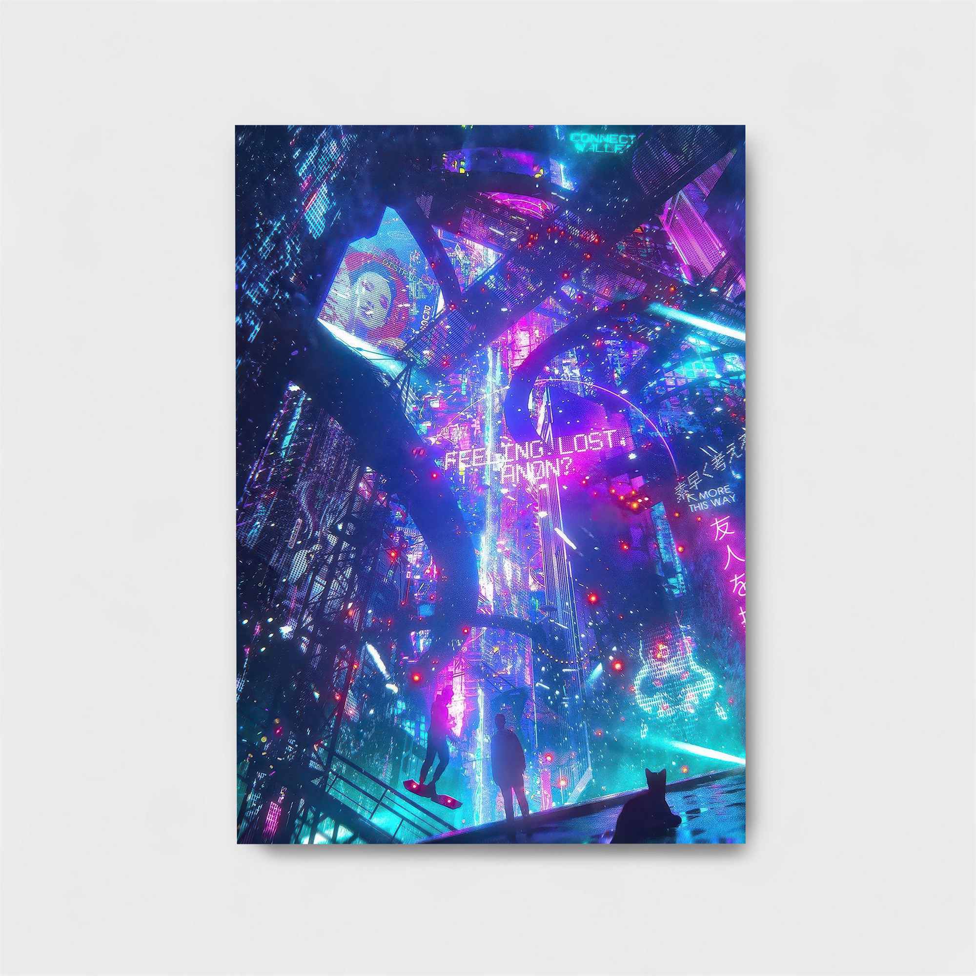 Neon Dreams Safe Wall Magnetic / M