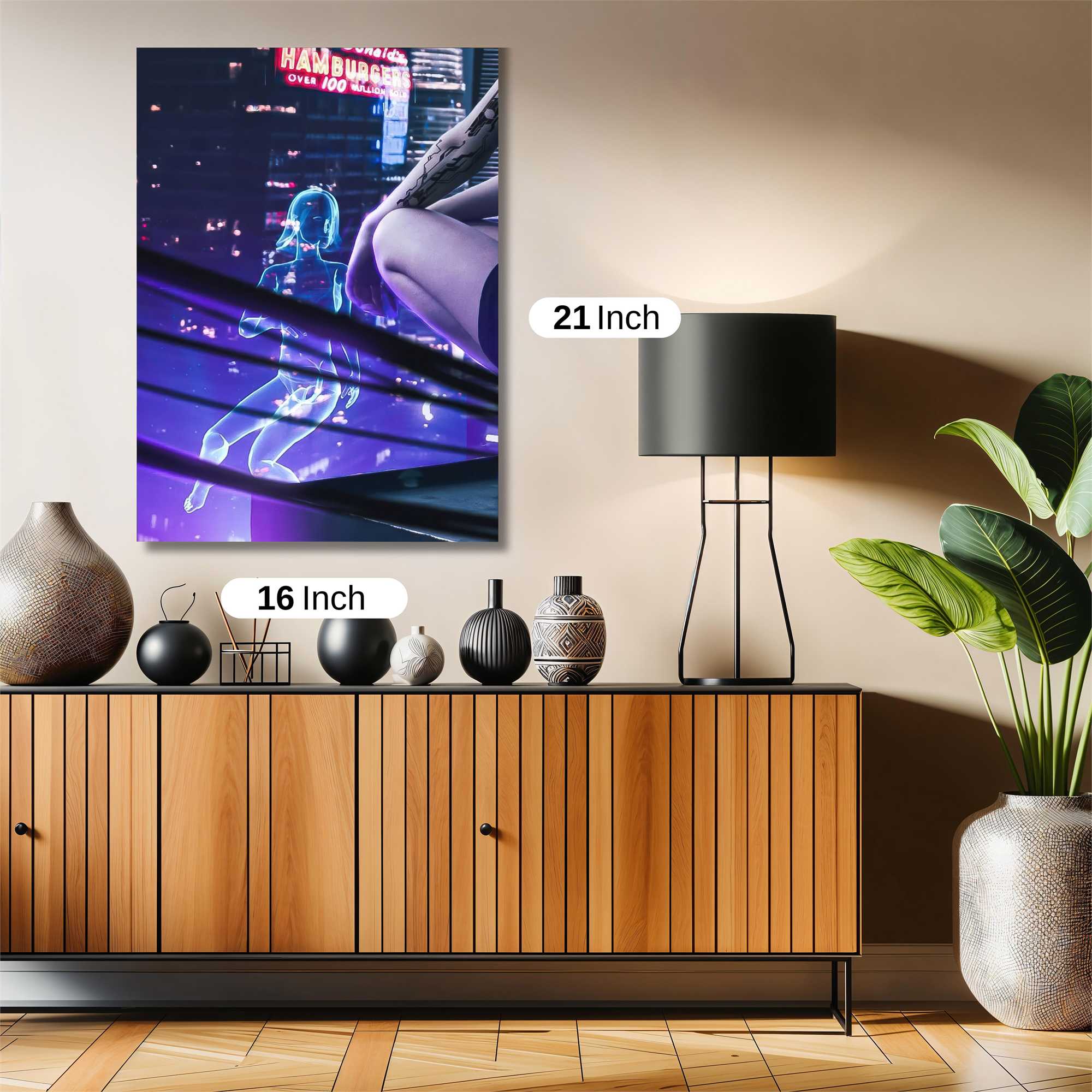 Neon Reverie Safe Wall Magnetic / M