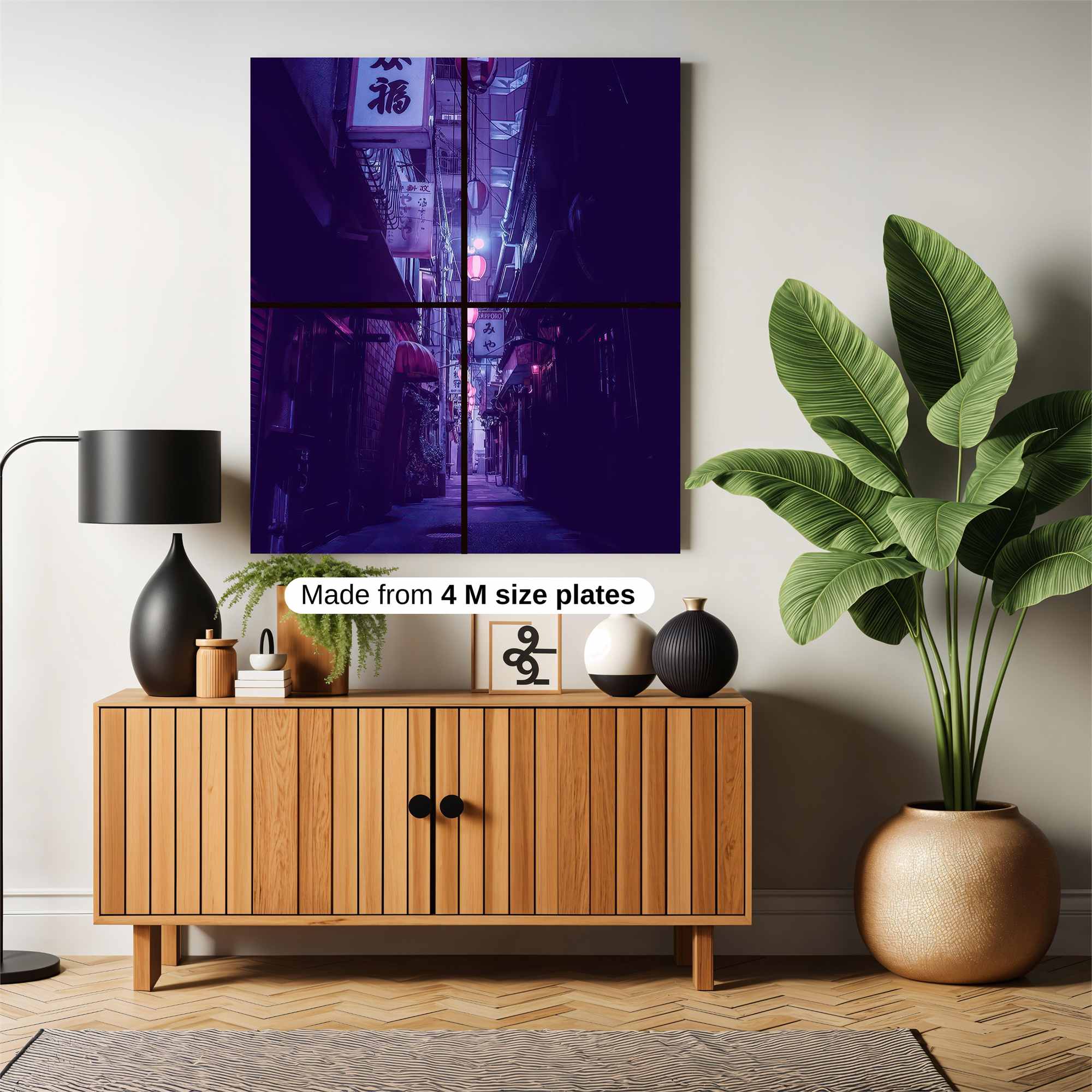 Neon Serenity Safe Wall Magnetic / M