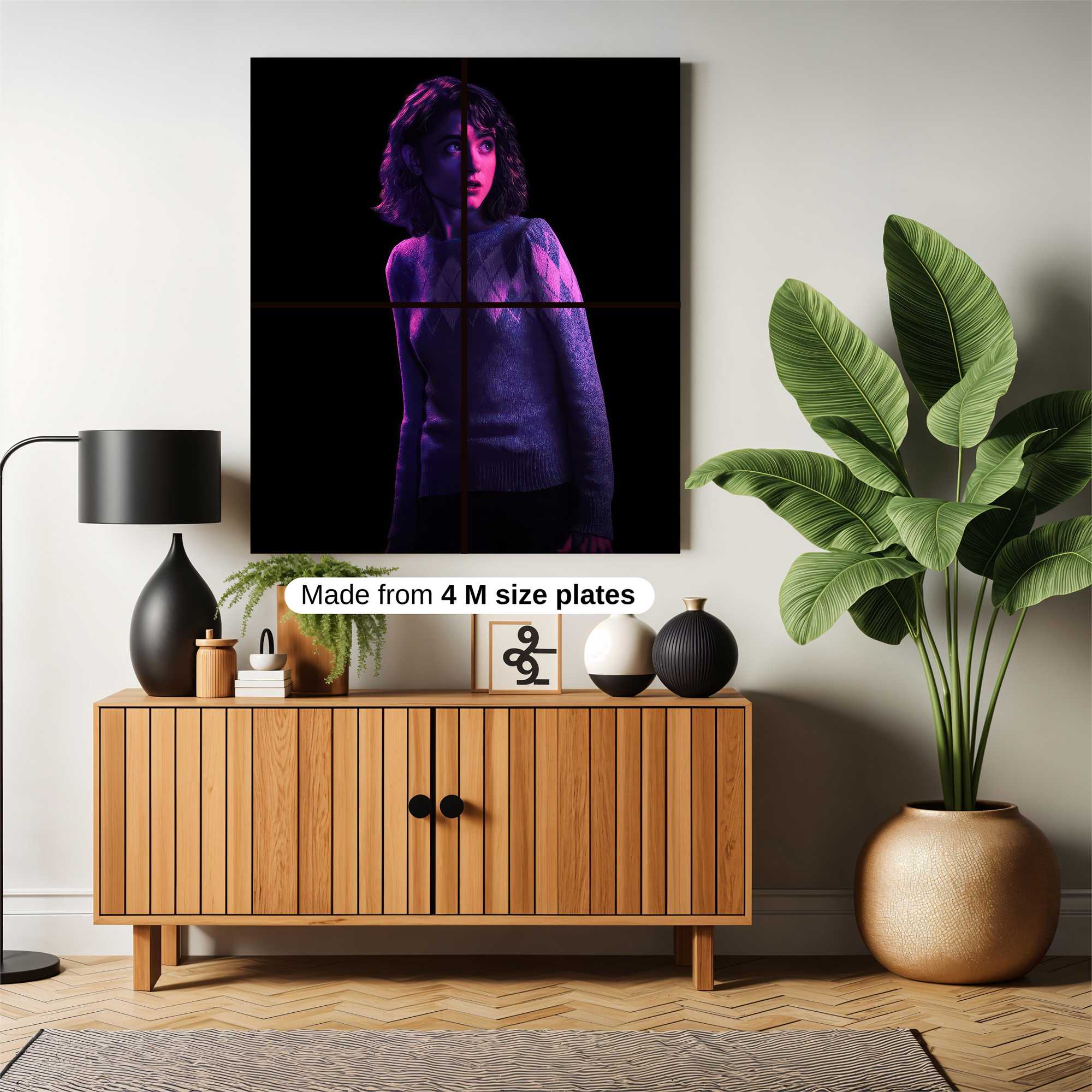 Violet Wonder Safe Wall Magnetic / M