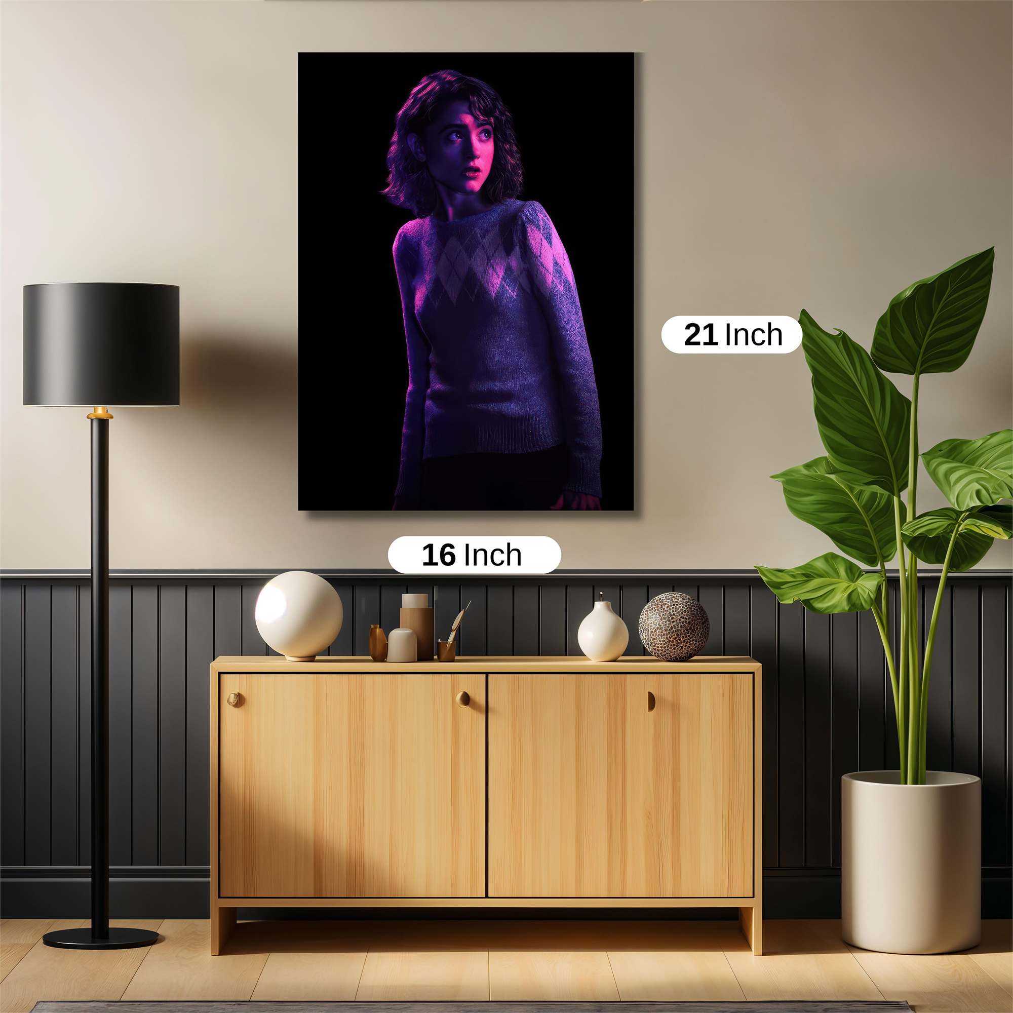 Violet Wonder Safe Wall Magnetic / M