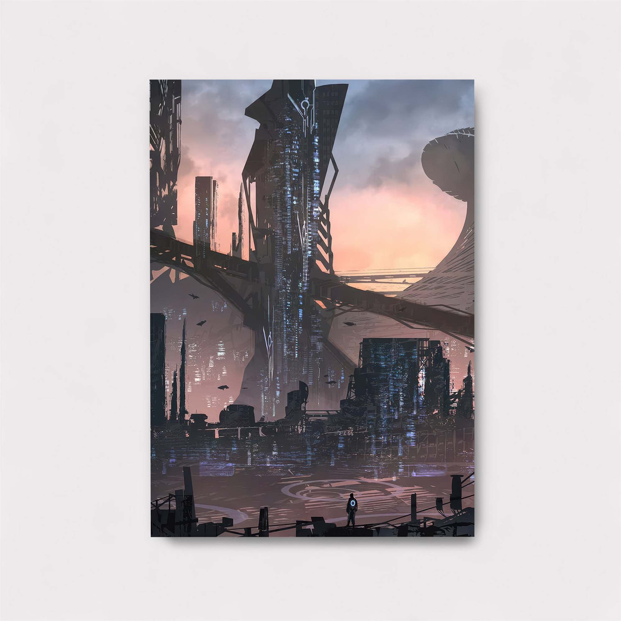 Futuristic Reverie Safe Wall Magnetic / M