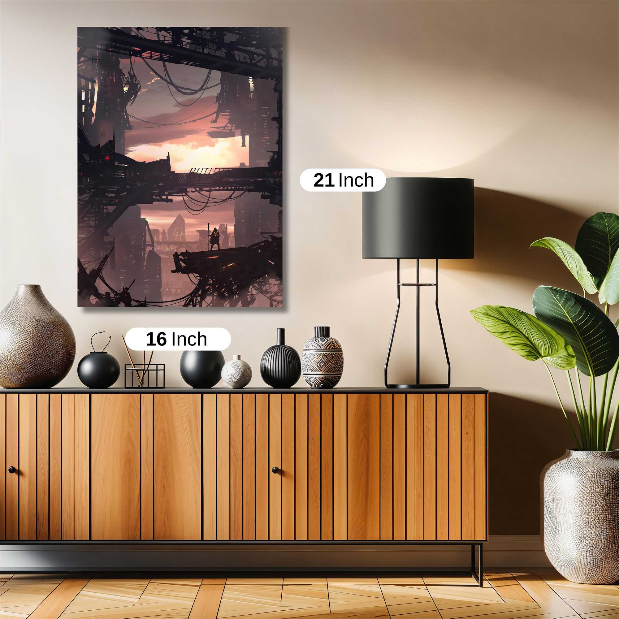 City Ruinscape Safe Wall Magnetic / M