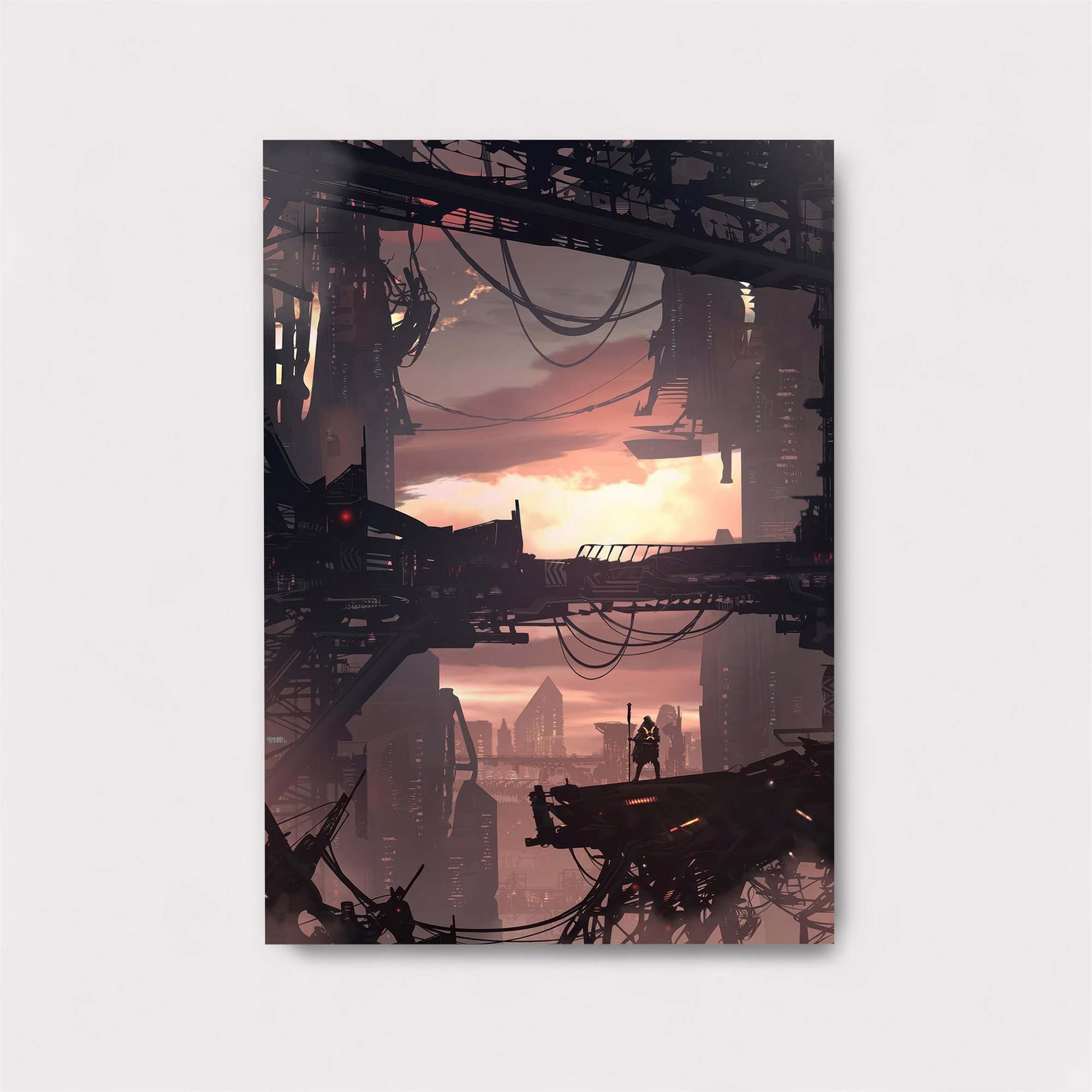 City Ruinscape Safe Wall Magnetic / M