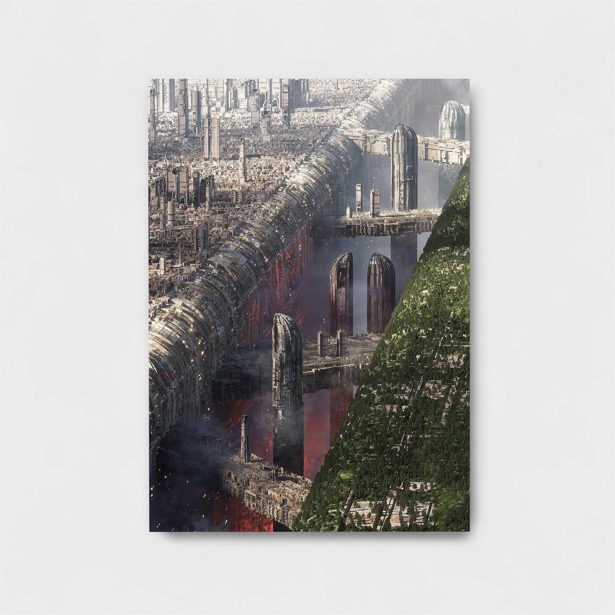 Dystopian Divide Safe Wall Magnetic / M