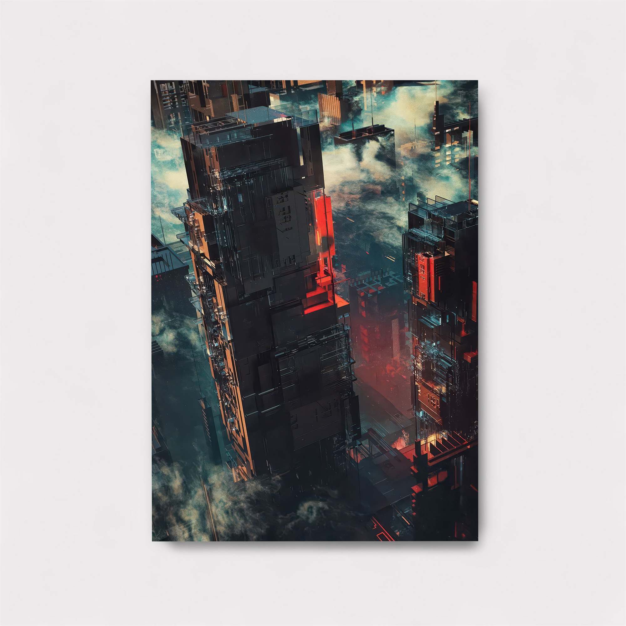 Cyberpunk Reverie Safe Wall Magnetic / M