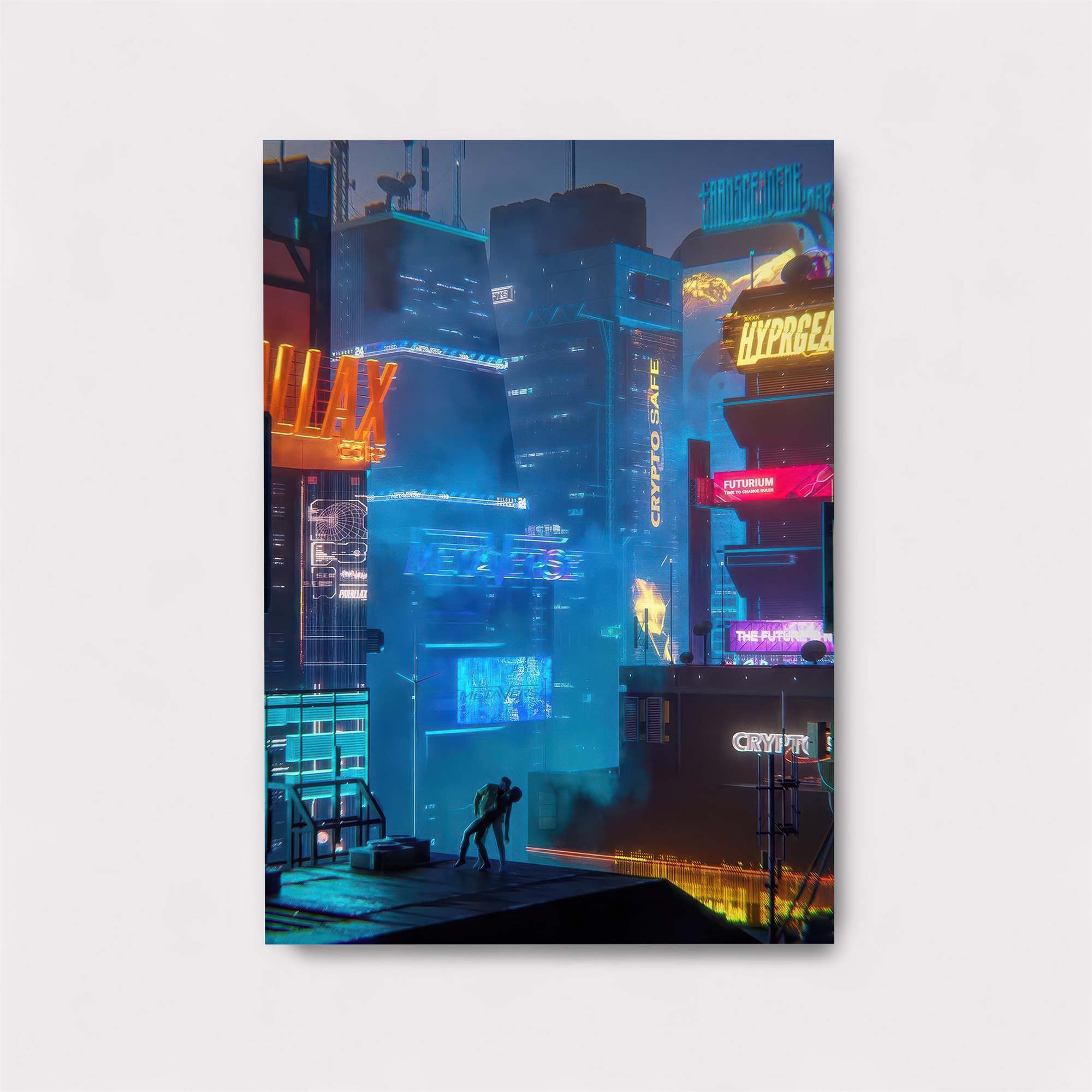 Neon Horizon Safe Wall Magnetic / M