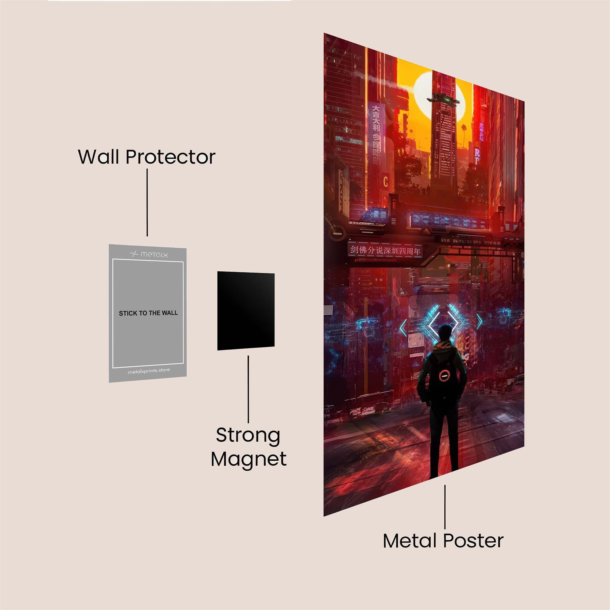 Future Vortex Safe Wall Magnetic / M
