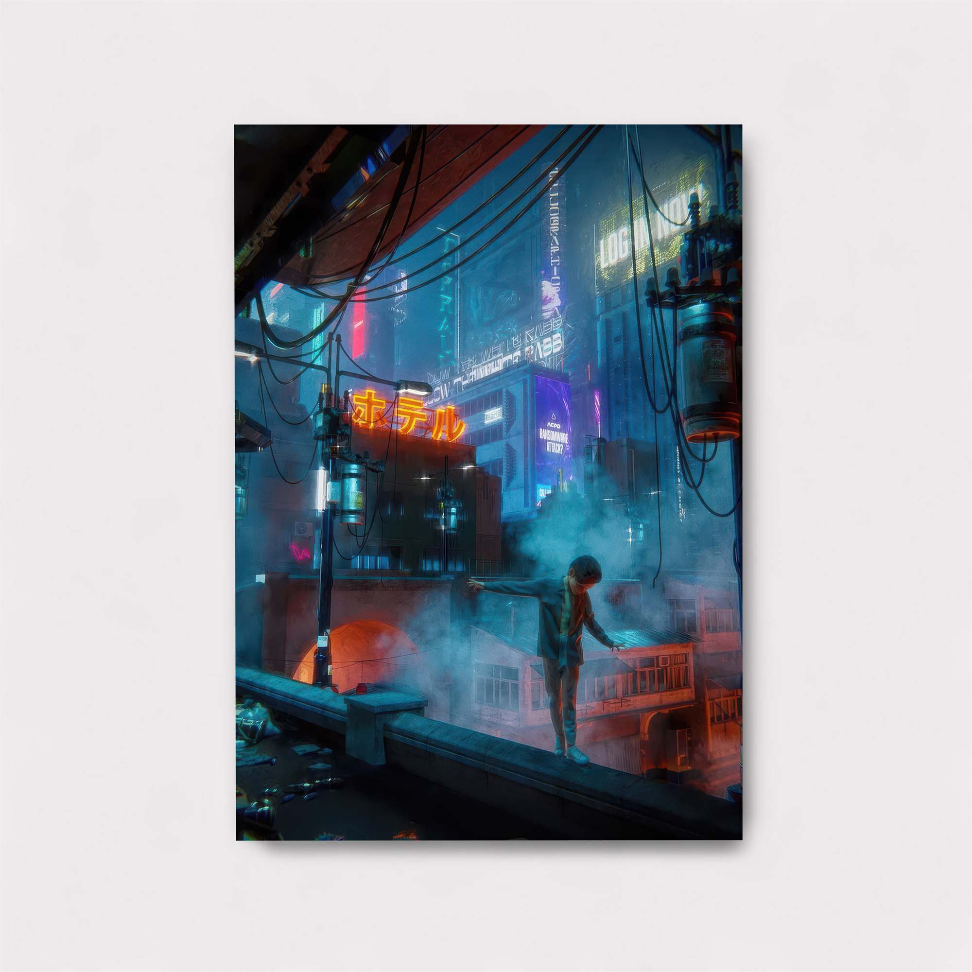 Neon Reverie Safe Wall Magnetic / M