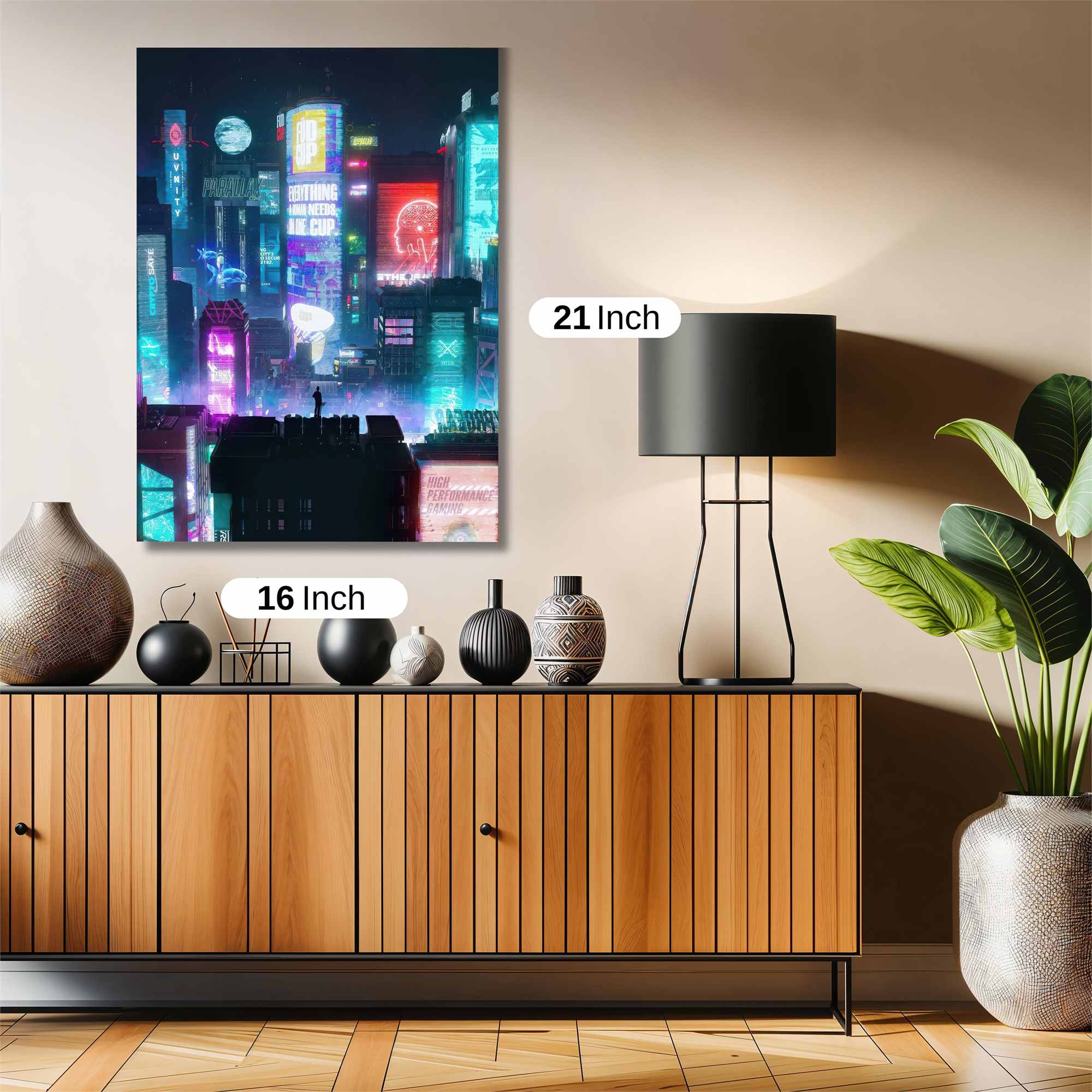 Neon Reverie Safe Wall Magnetic / M