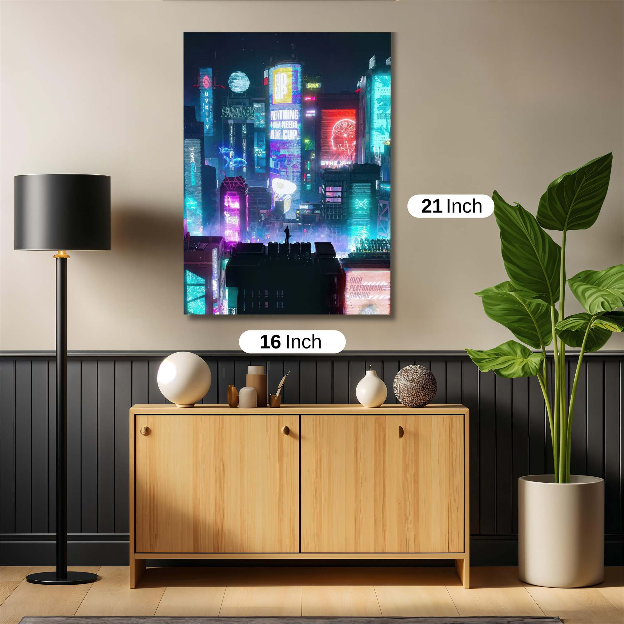 Neon Reverie Safe Wall Magnetic / M