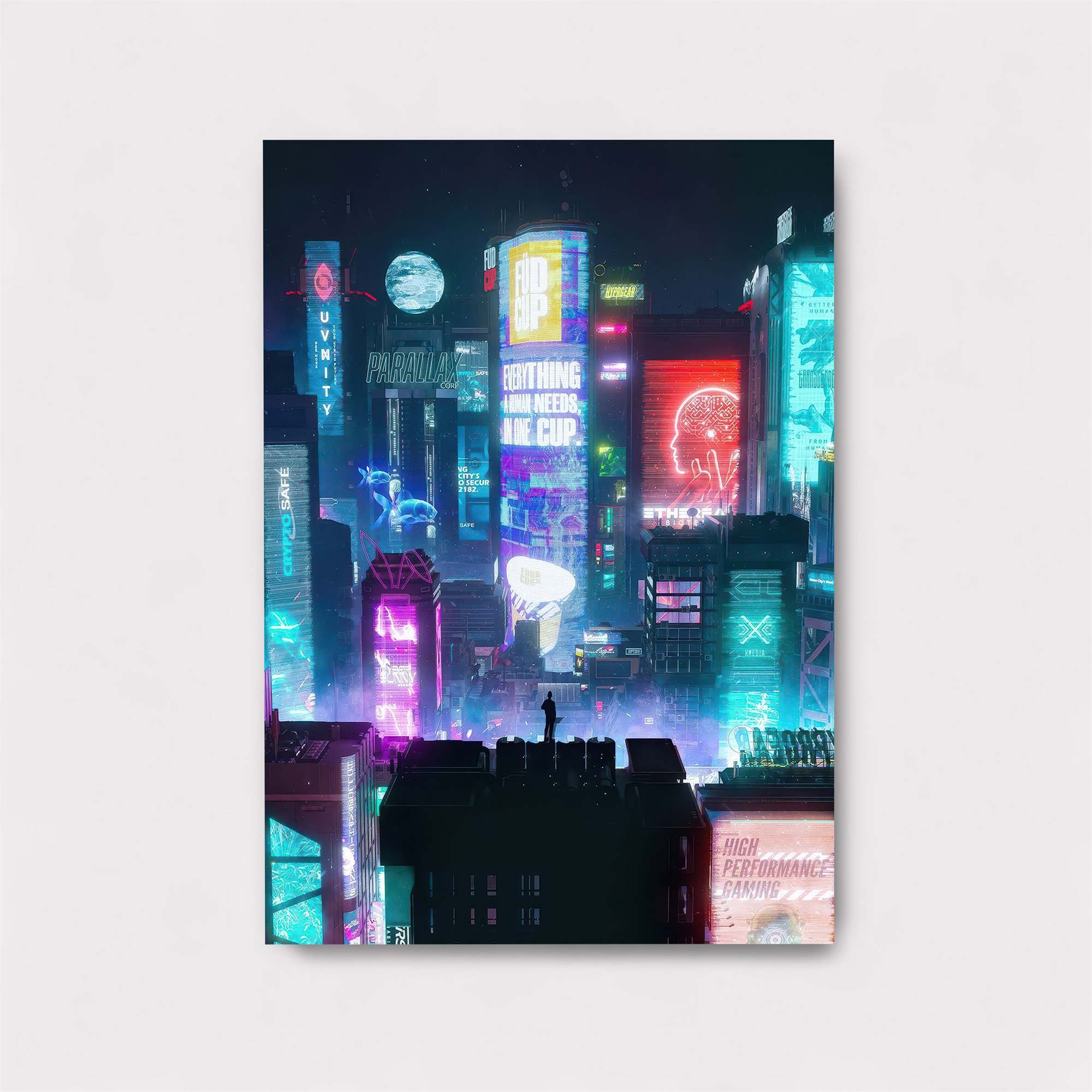 Neon Reverie Safe Wall Magnetic / M