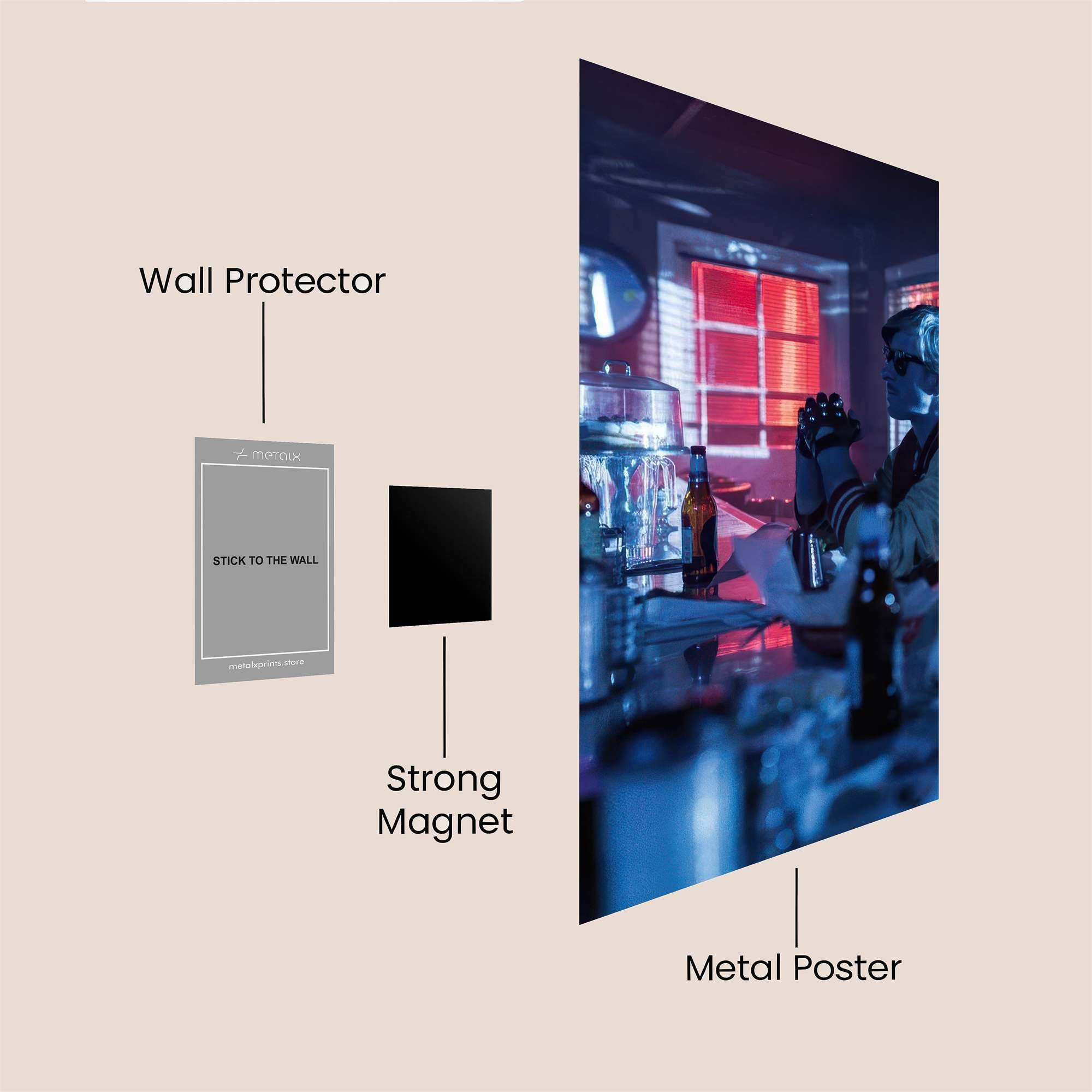 Nature's Defiance Safe Wall Magnetic / M
