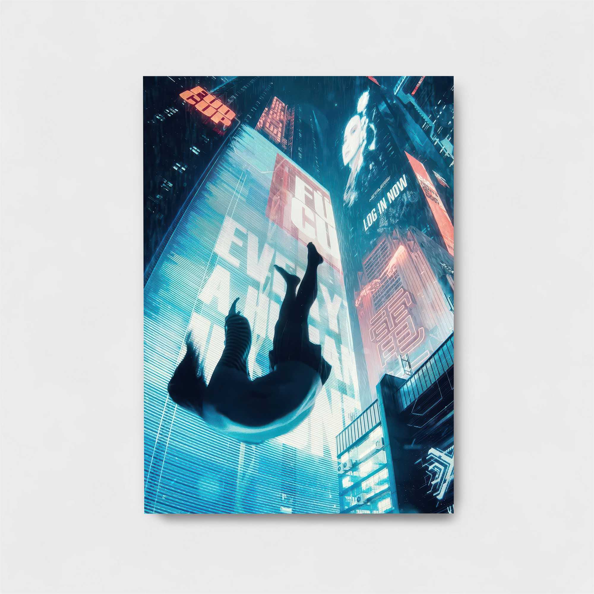 Neon Descent Safe Wall Magnetic / M