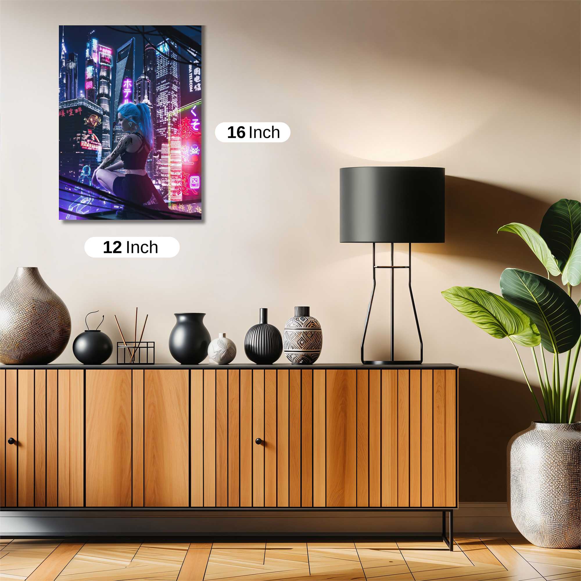 Neon Reverie Safe Wall Magnetic / M