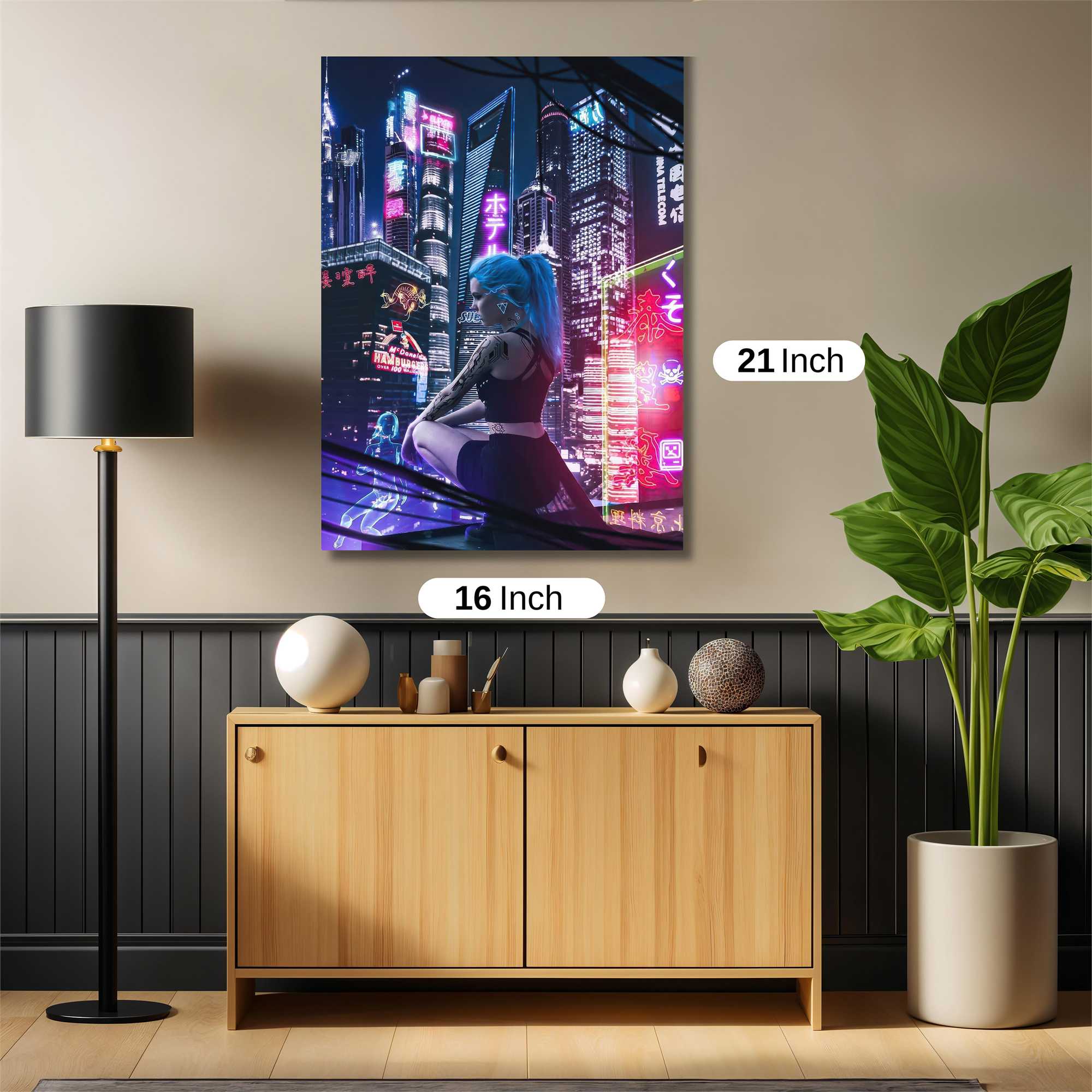 Neon Reverie Safe Wall Magnetic / M