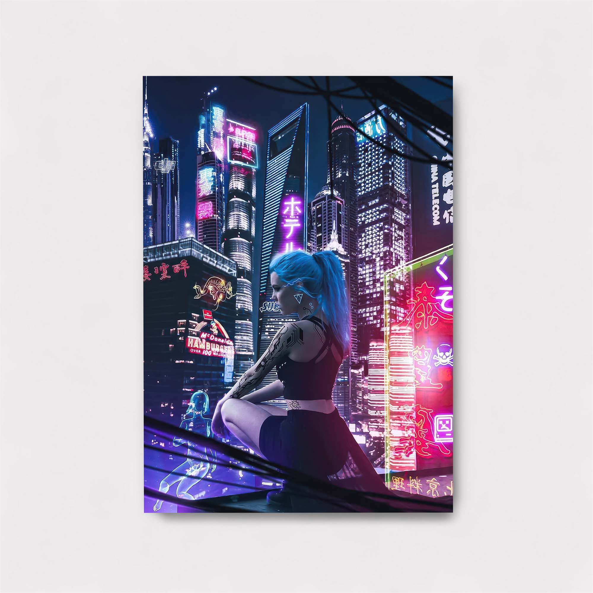 Neon Reverie Safe Wall Magnetic / M