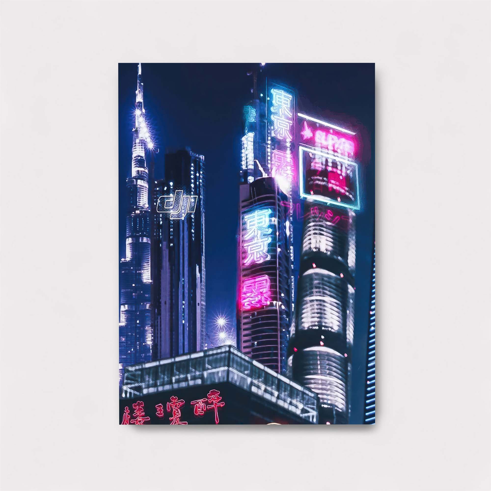 Neon Dreams Safe Wall Magnetic / M