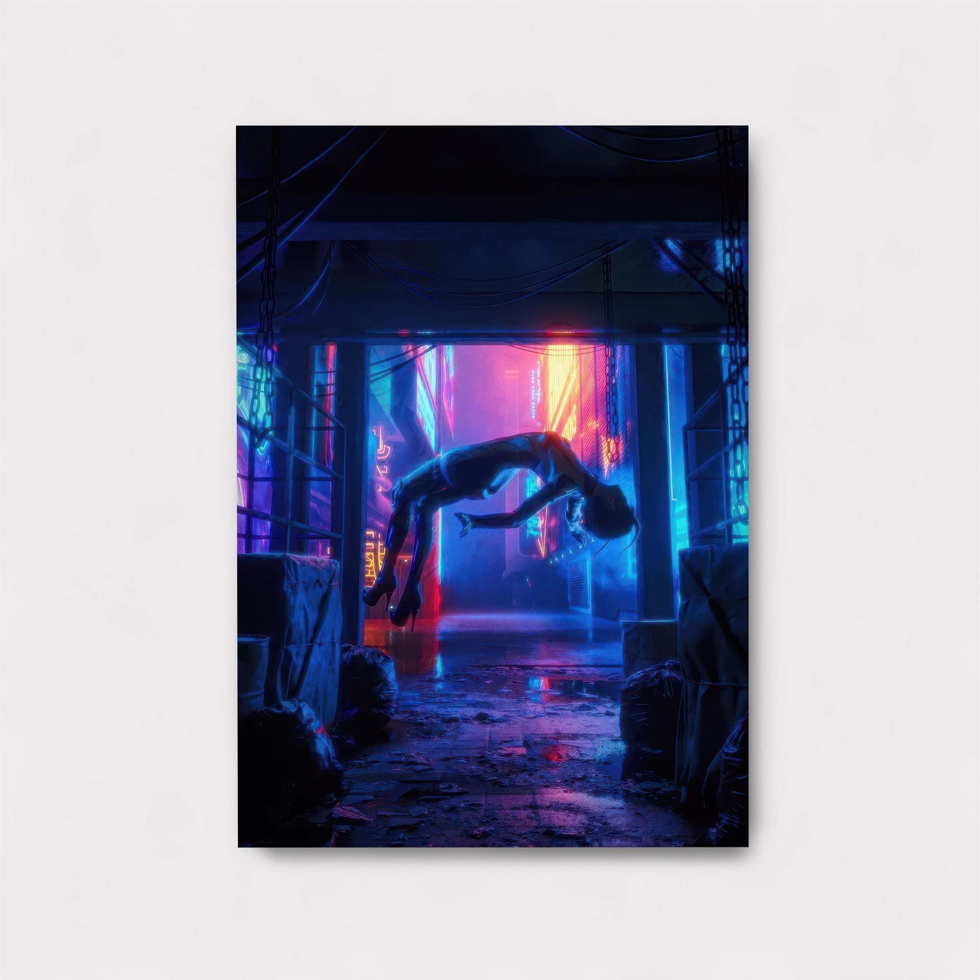 Neon Ascension Safe Wall Magnetic / M