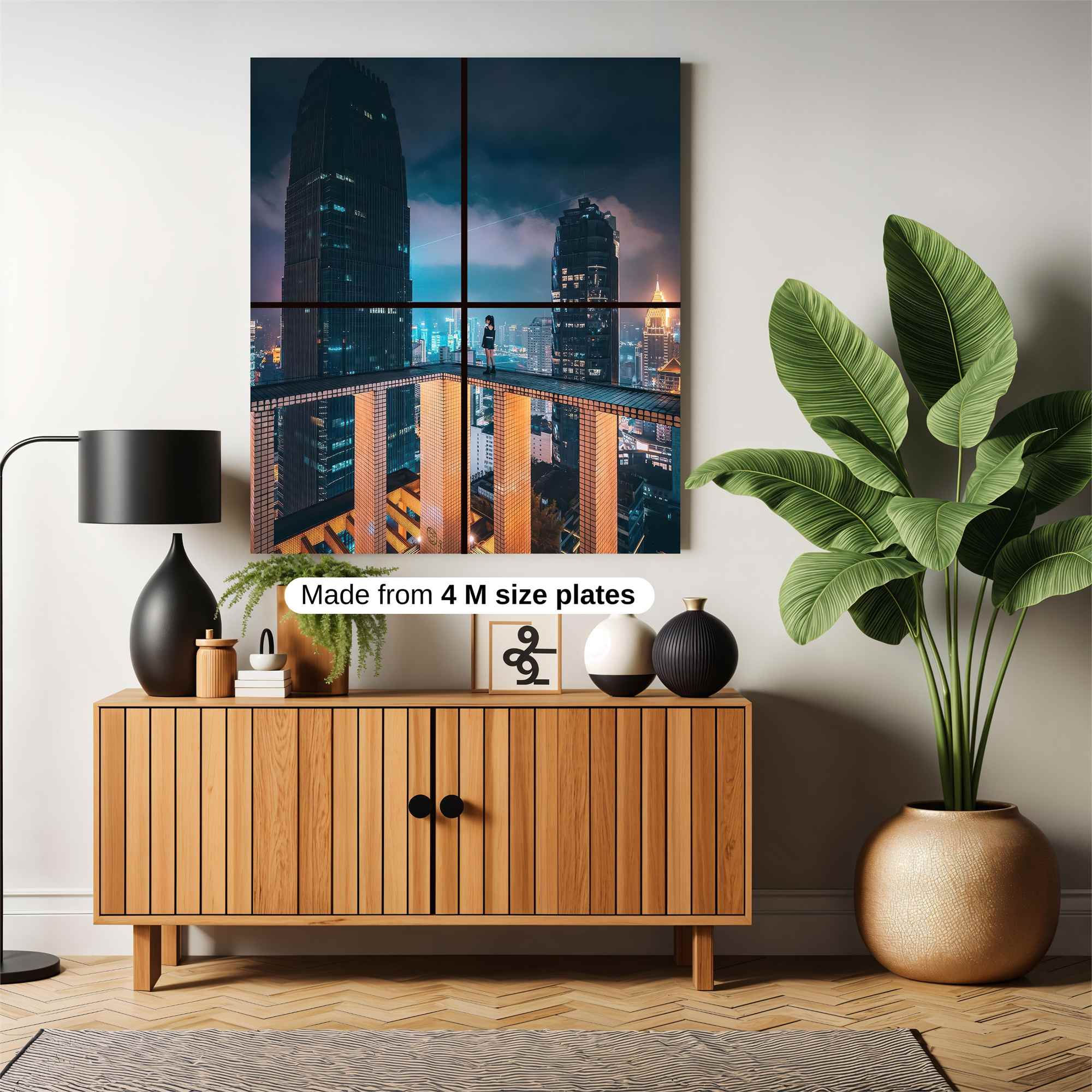 Skyline Solitude Safe Wall Magnetic / M