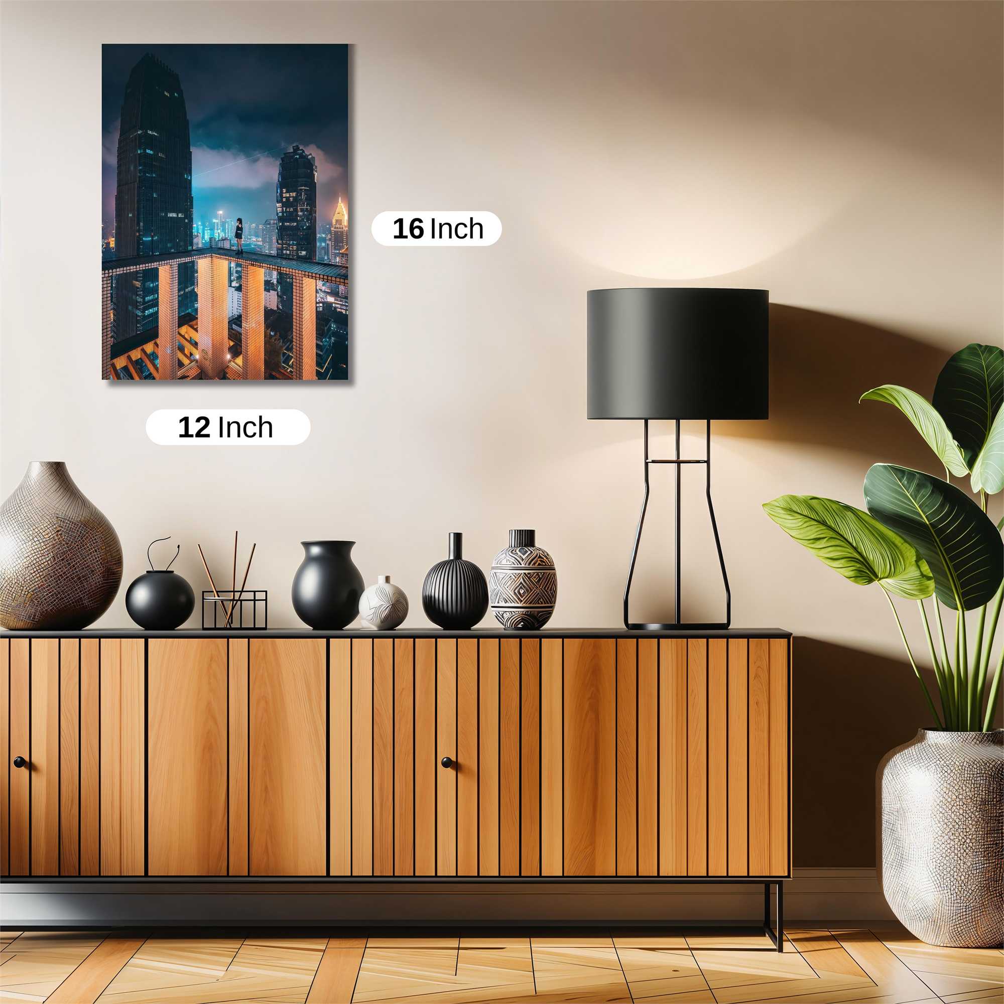 Skyline Solitude Safe Wall Magnetic / M