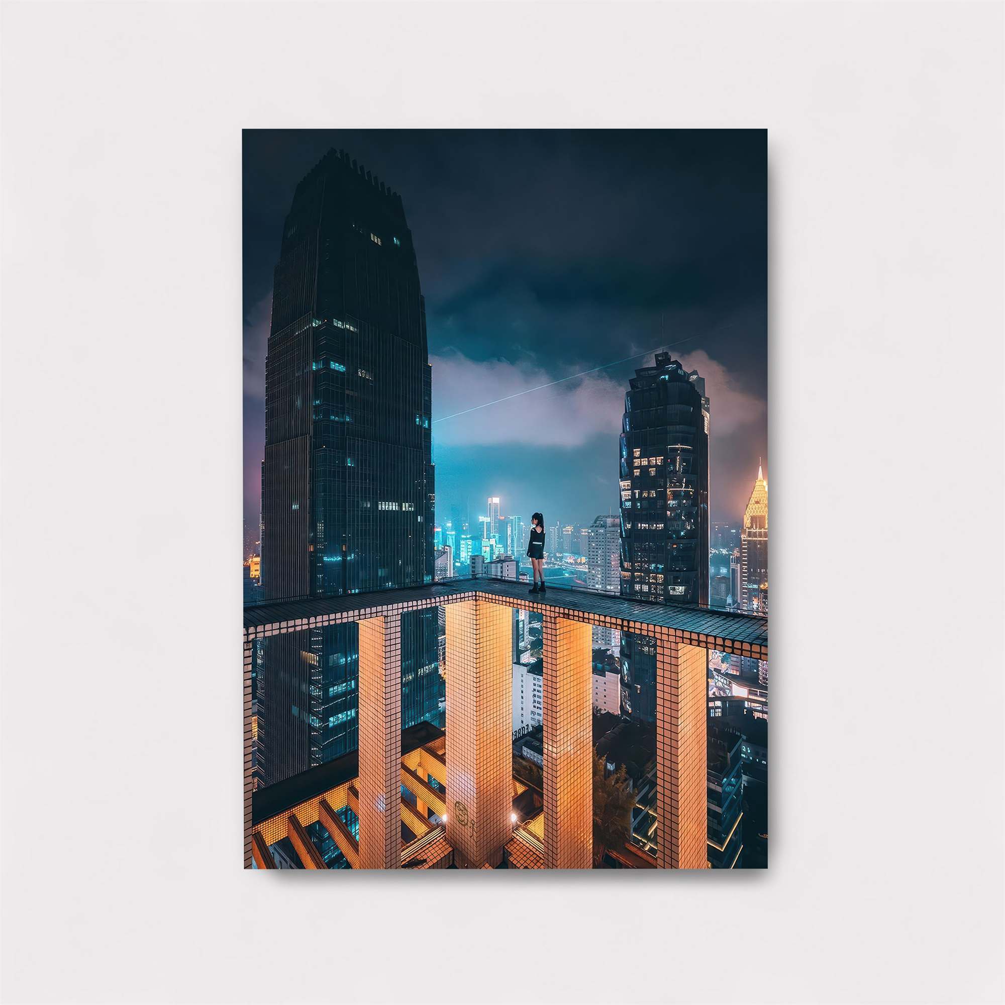 Skyline Solitude Safe Wall Magnetic / M