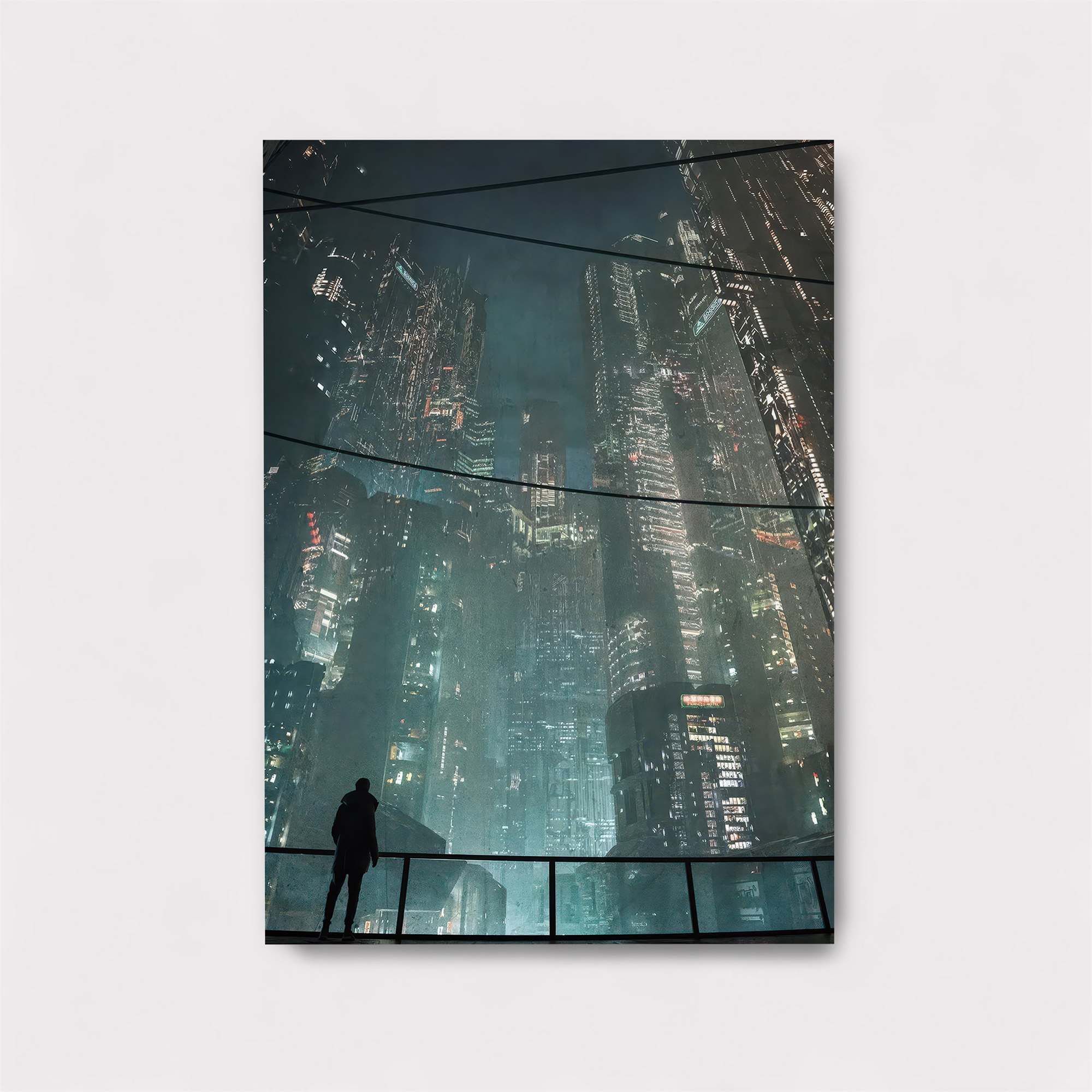 Cyber Dreamscape Safe Wall Magnetic / M