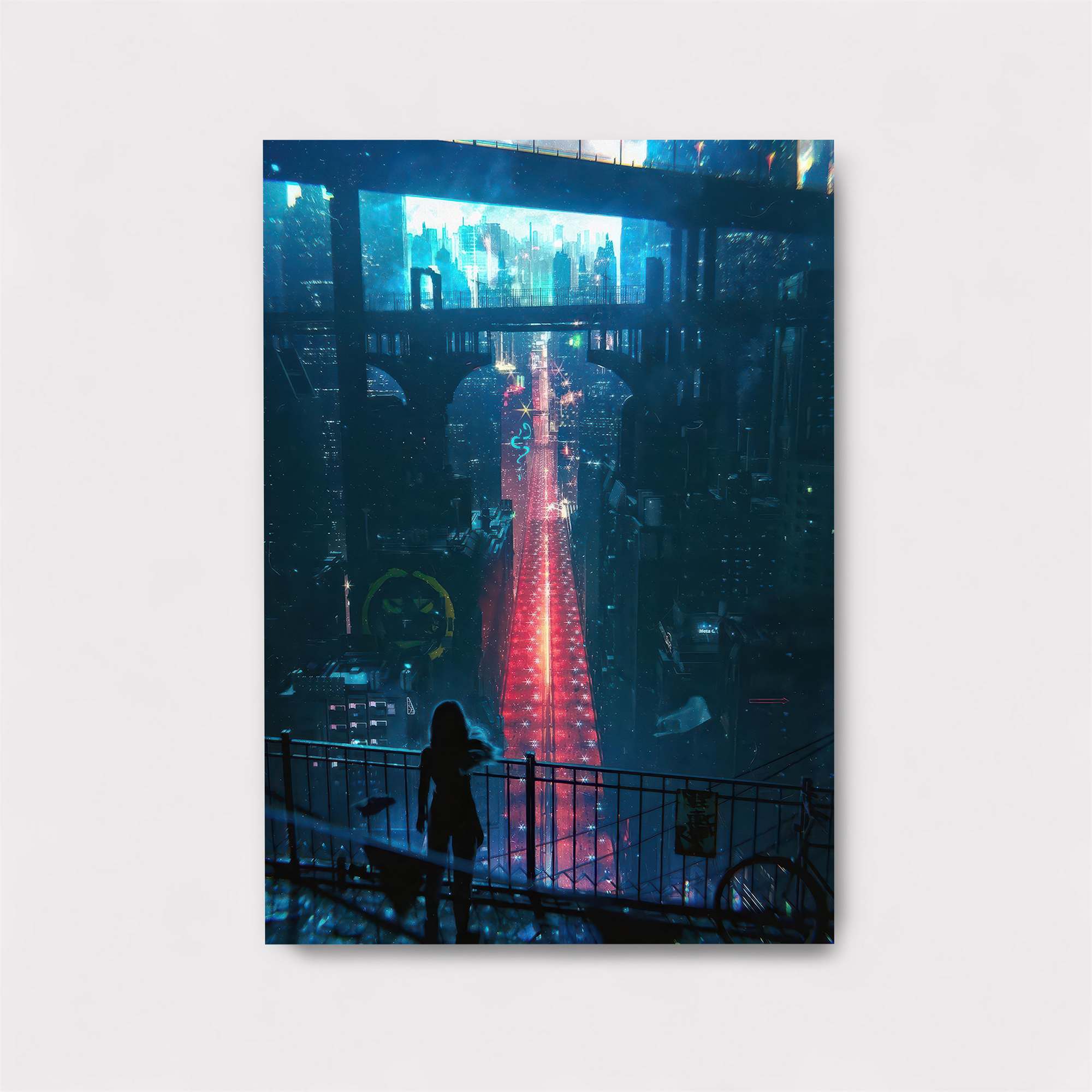 Futuristic Wonder Safe Wall Magnetic / M